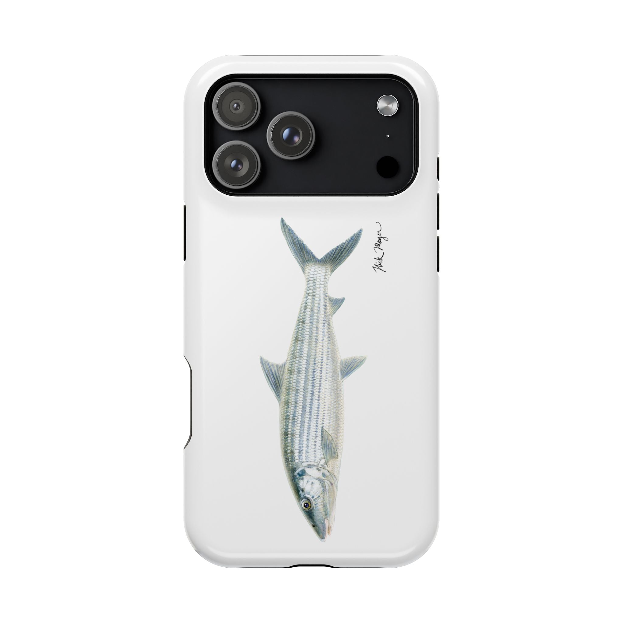 Bonefish MagSafe White iPhone Case