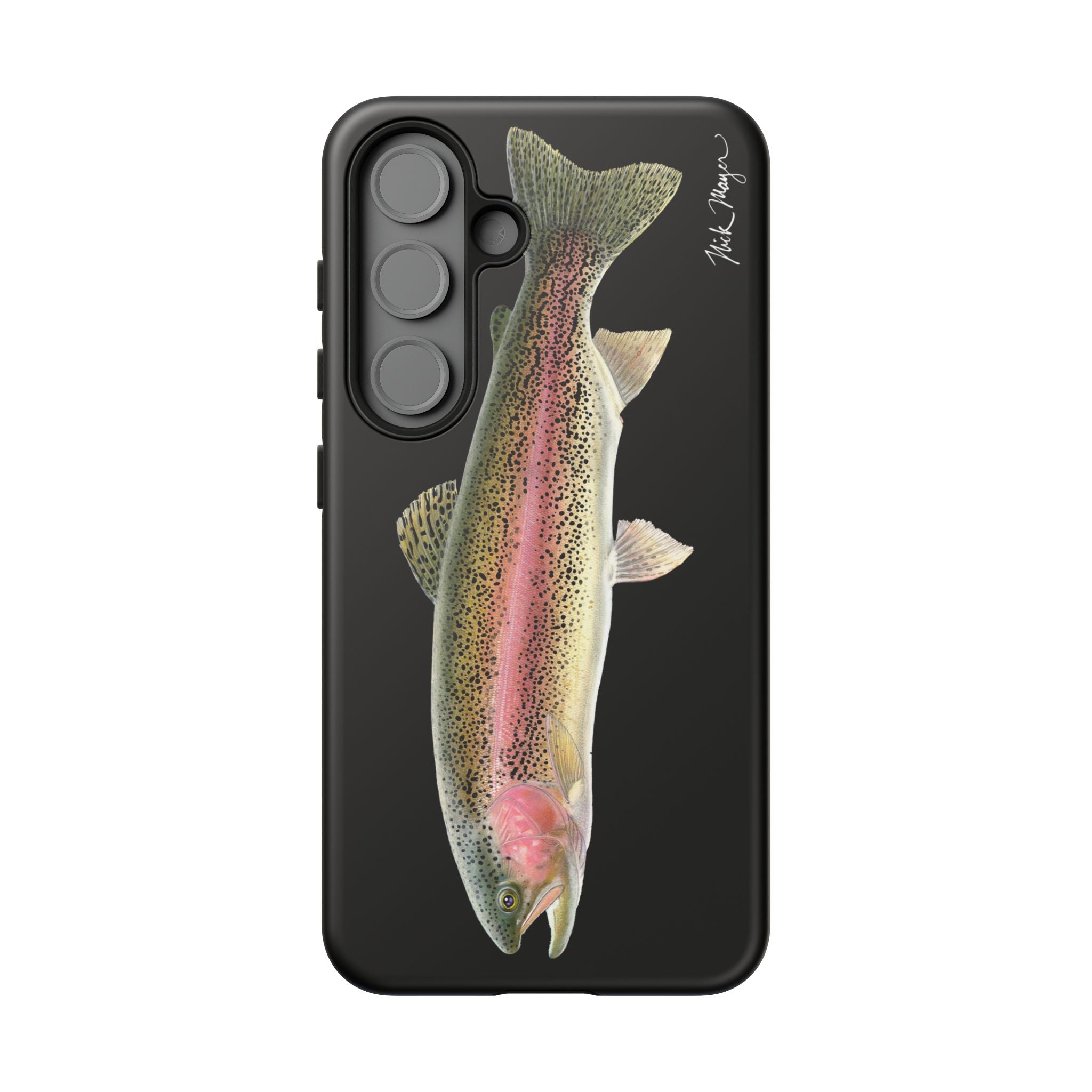 Rainbow Trout Black Phone Case (Samsung)