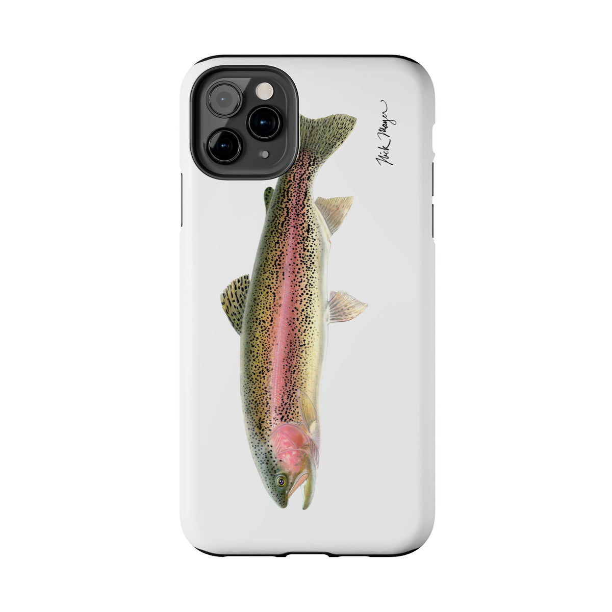 Rainbow Trout White Phone Case (iPhone) Printify