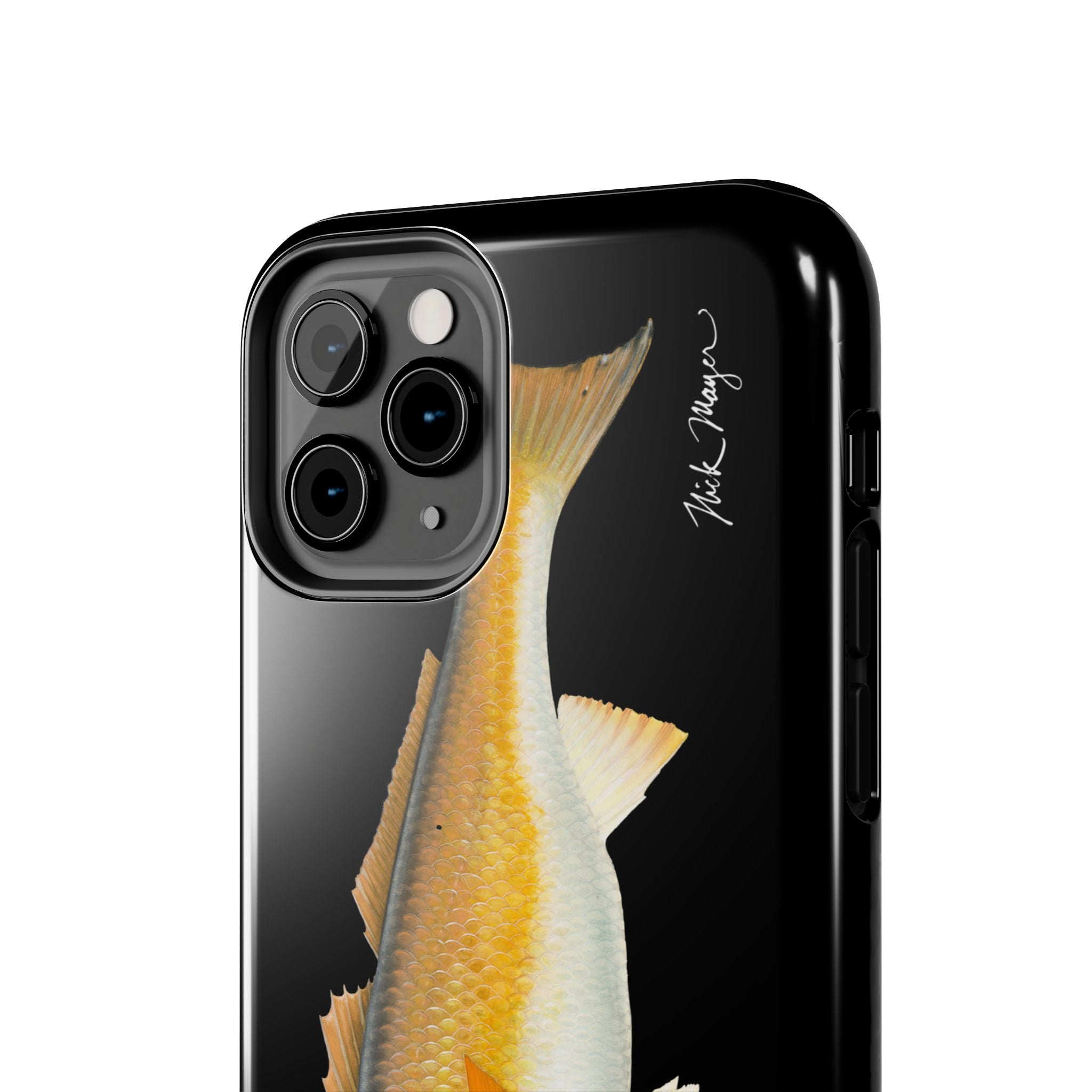 Bull Redfish Black Phone Case (iPhone)