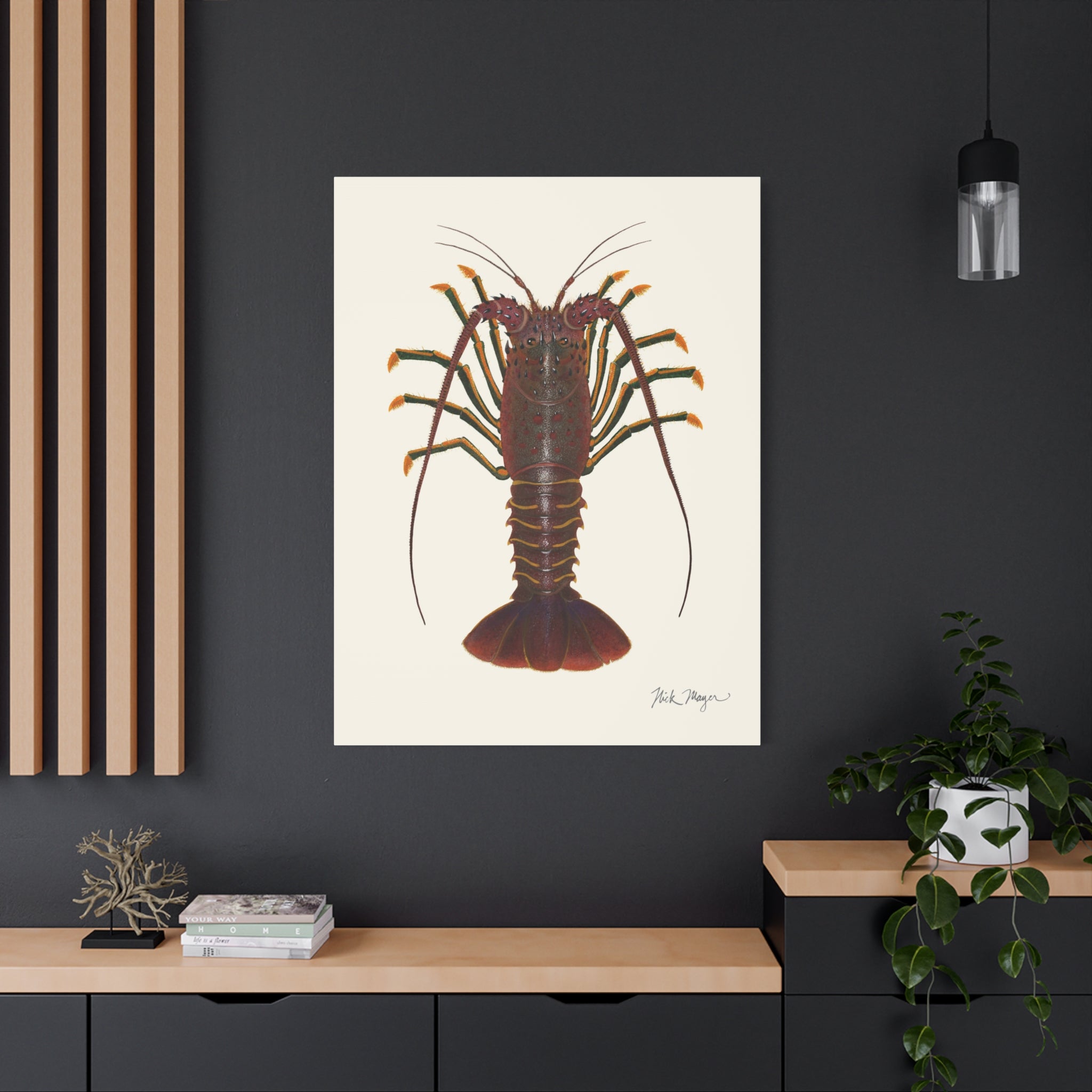 Spiny Lobster Canvas Print