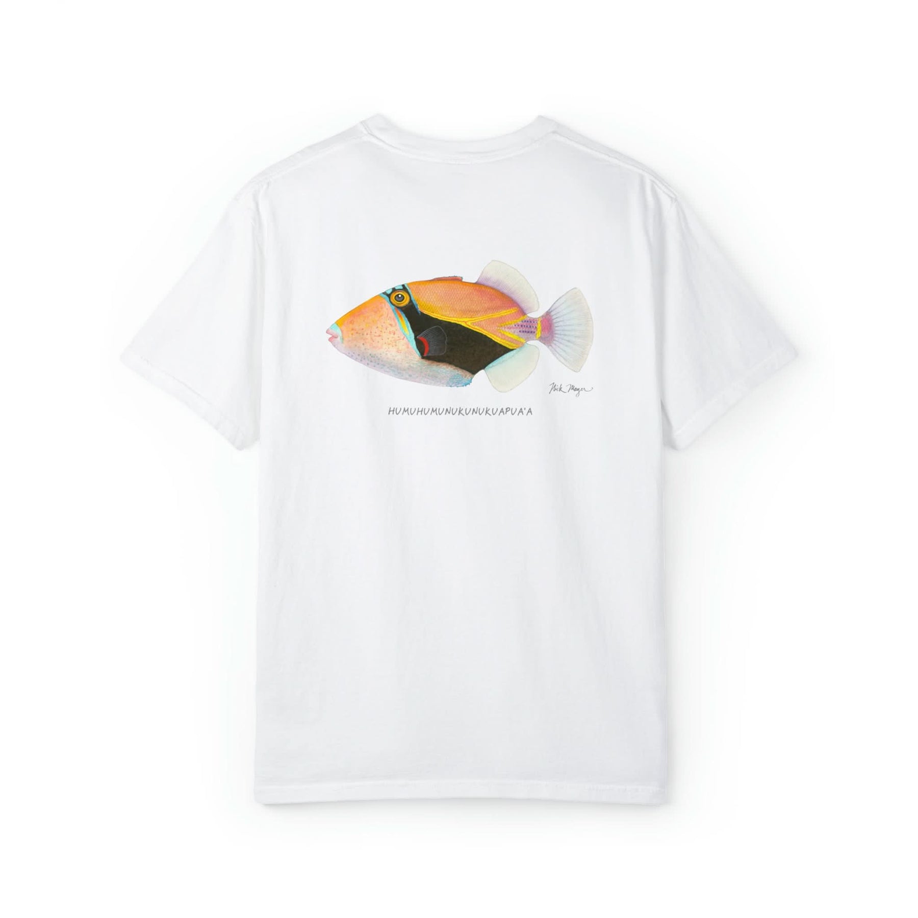 Humuhumu Premium Front & Back Comfort Colors Tee