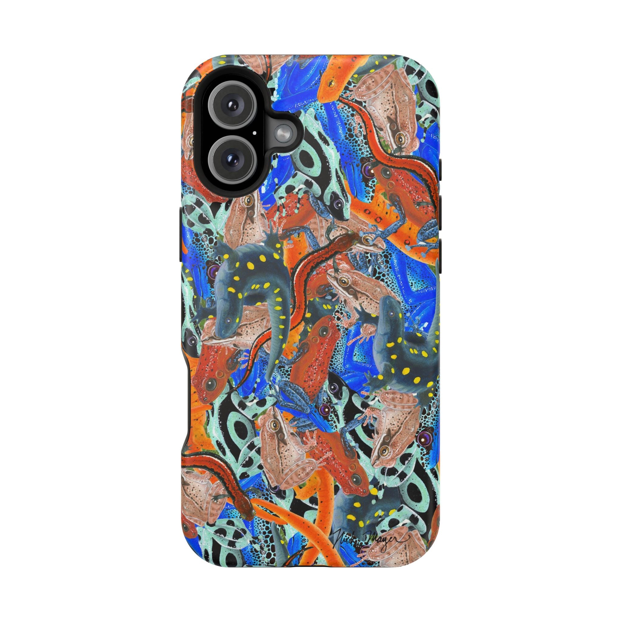Frogs and Salamanders MagSafe iPhone Case