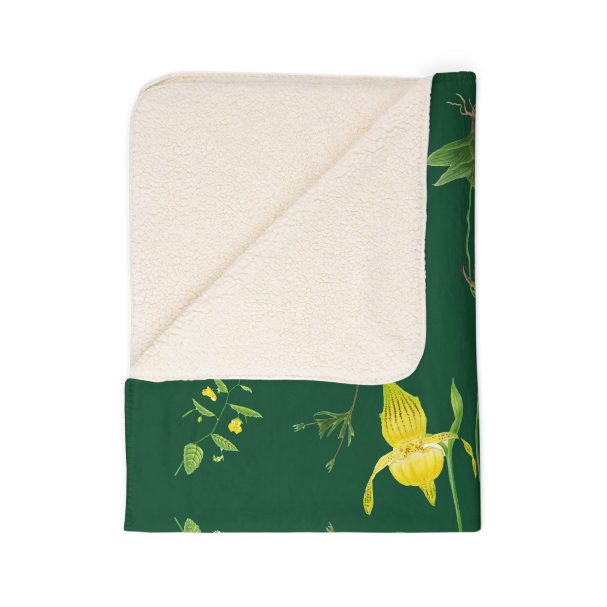 Botanicals Super Soft Sherpa Blanket