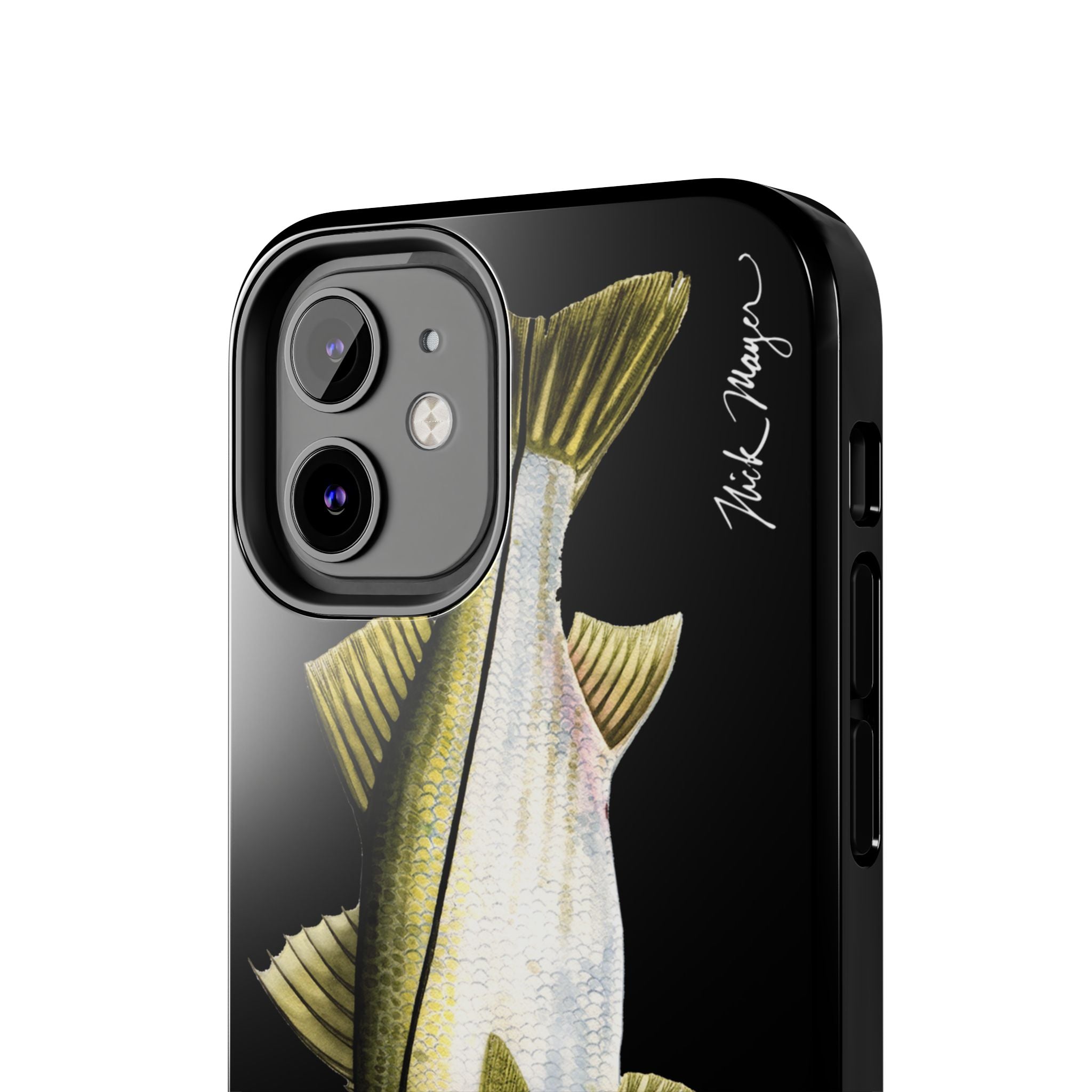 Snook Black Phone Case (iPhone)