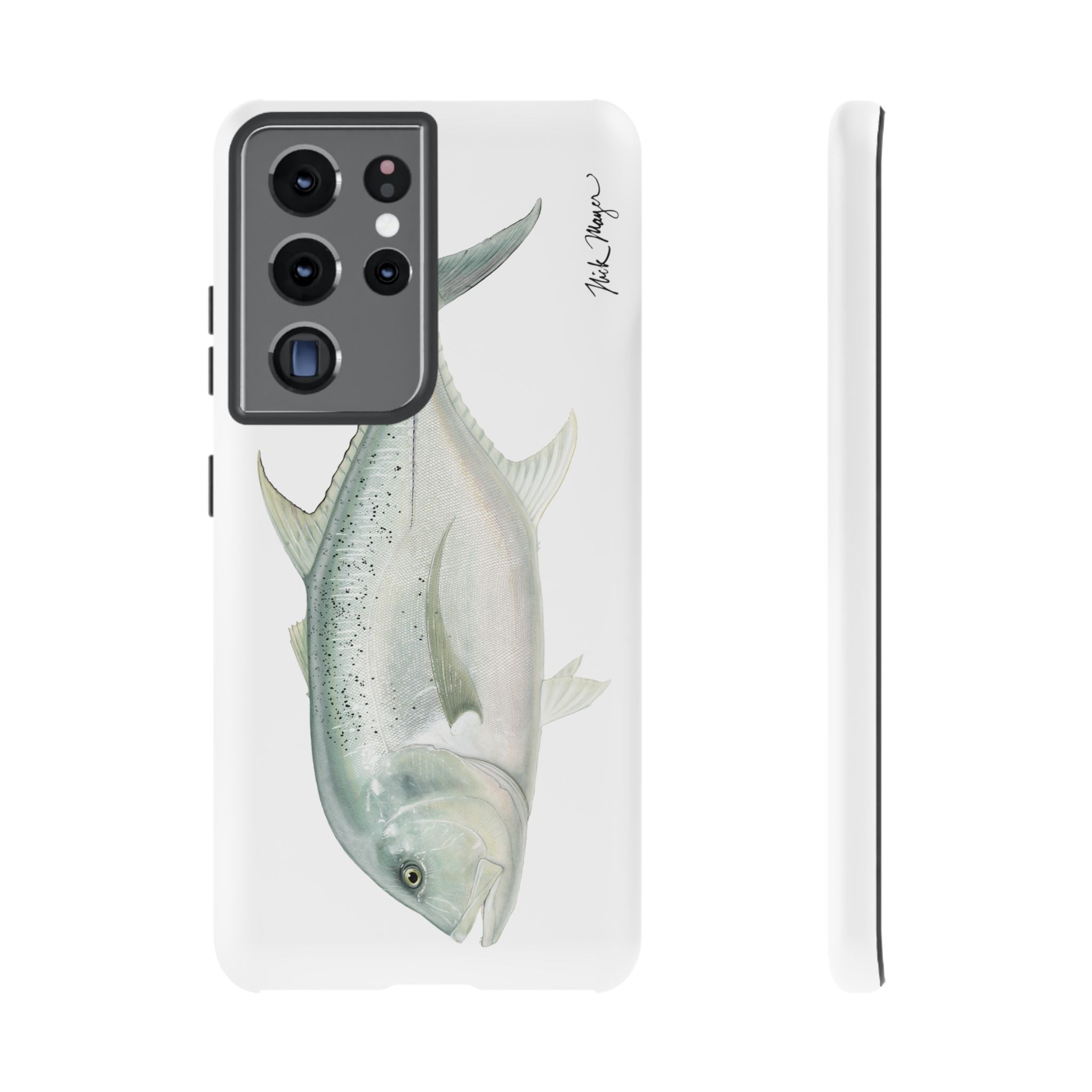 Boss GT White Phone Case (Samsung)