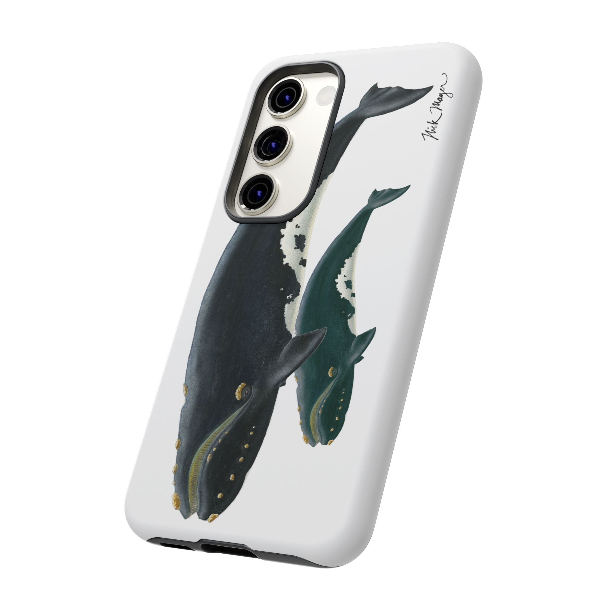 Mother & Calf Right Whale Phone Case (Samsung)