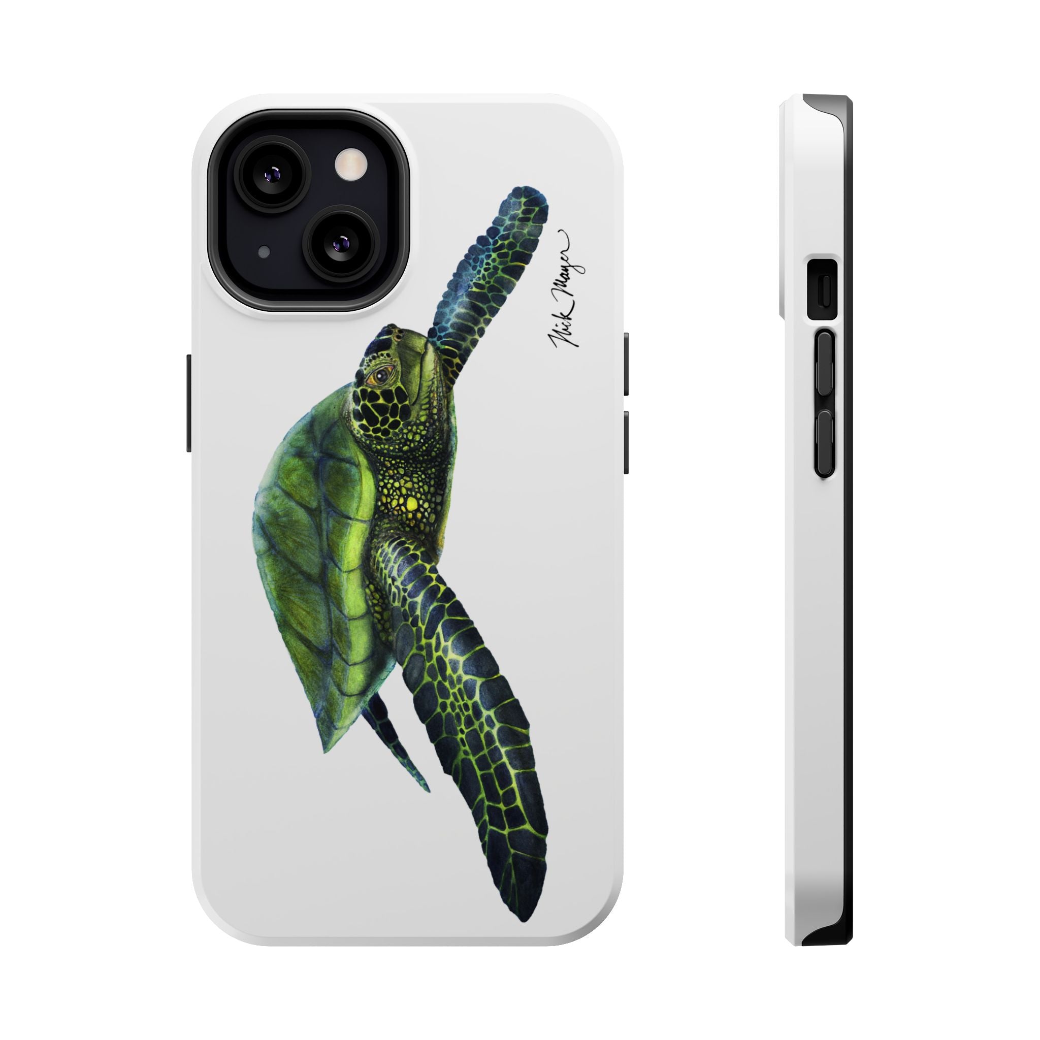 Green Sea Turtle MagSafe iPhone Case