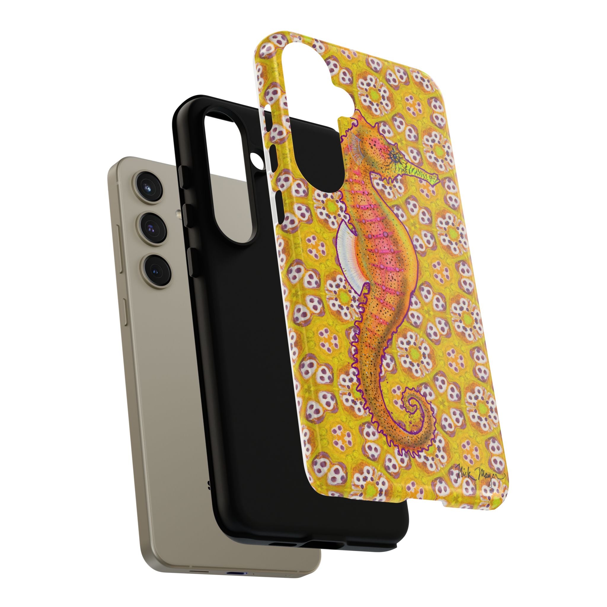 Psychedelic Seahorse Phone Case (Samsung) Printify