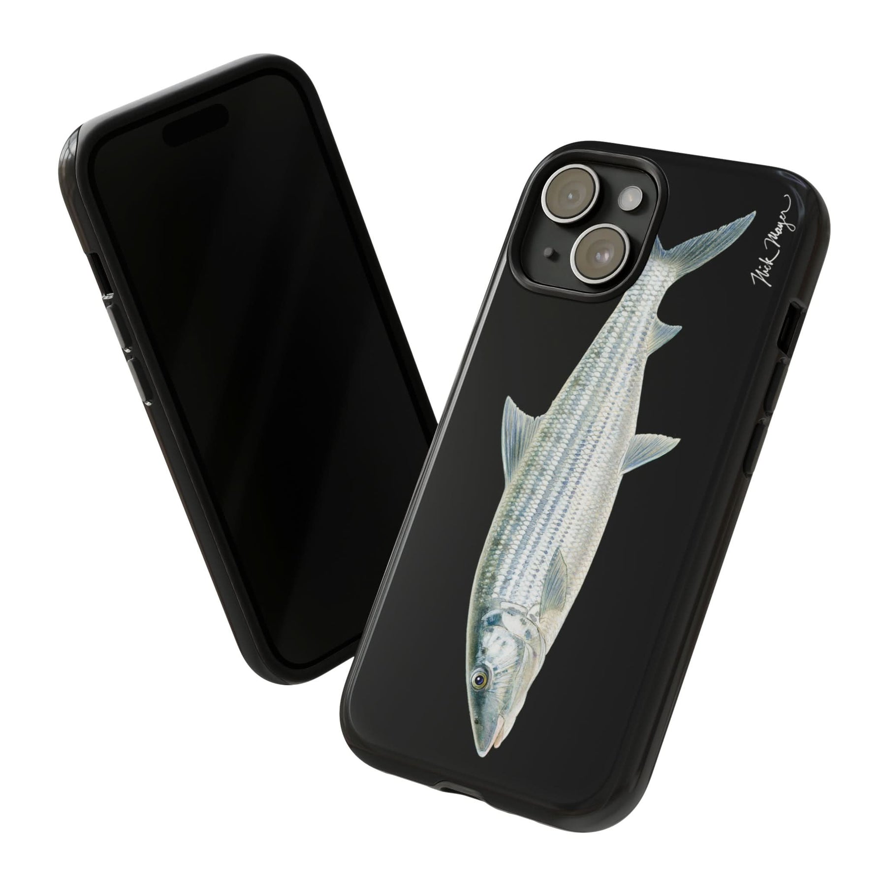 Bonefish Black iPhone 15 Case