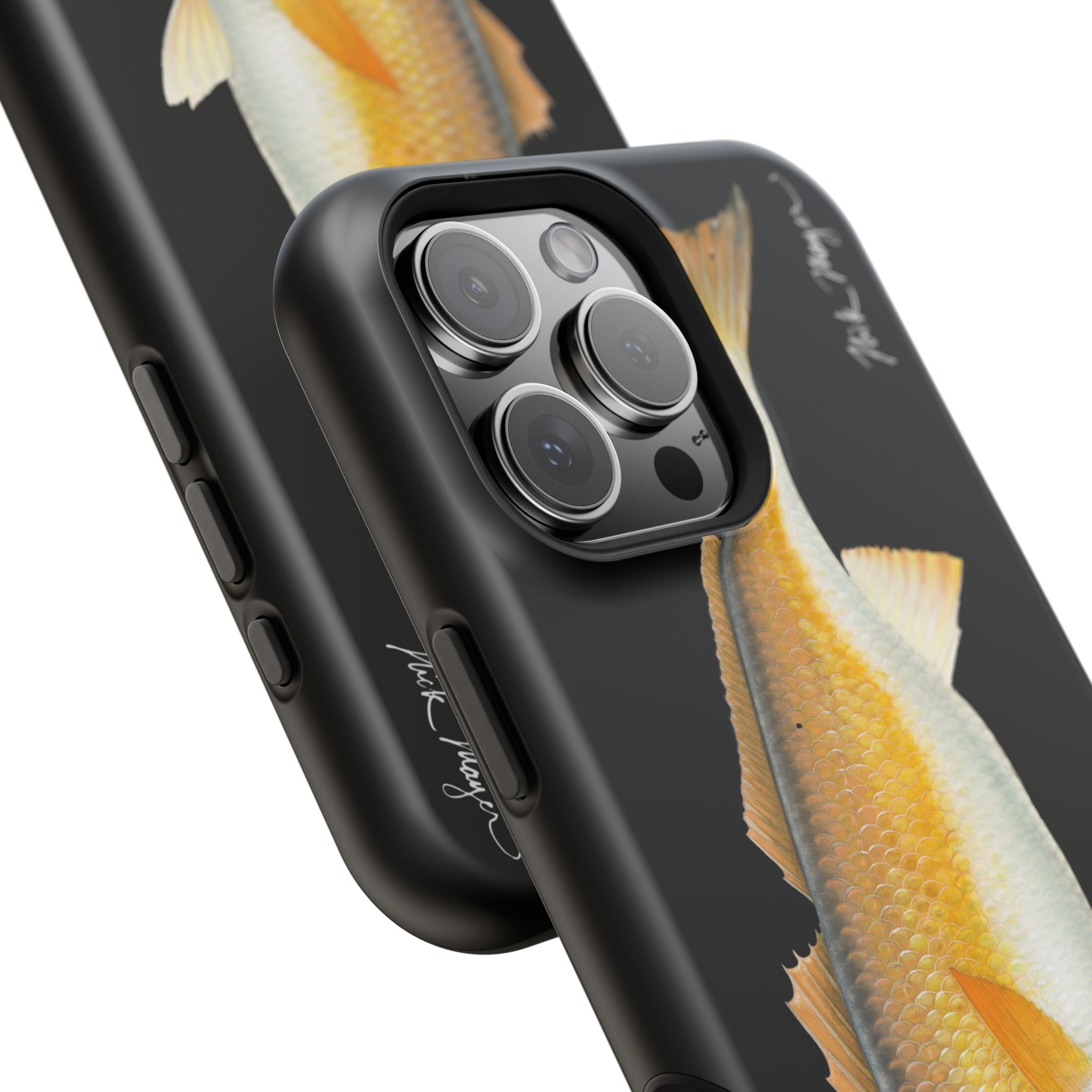 Bull Redfish MagSafe Black iPhone Case