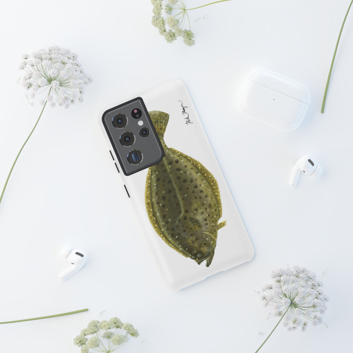 Fluke/ Flounder Phone Case (Samsung) Printify