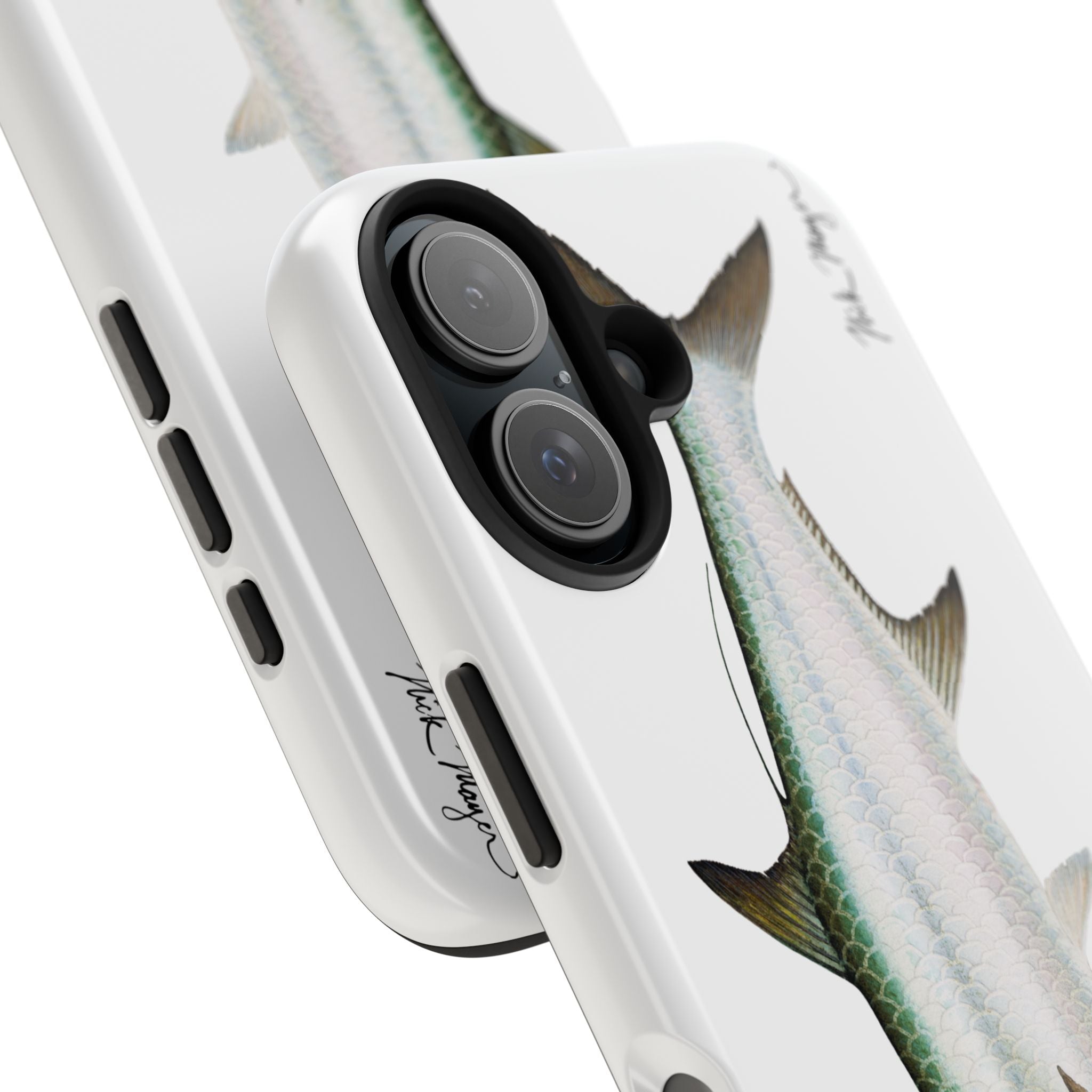 Tarpon White Phone Case (iPhone)