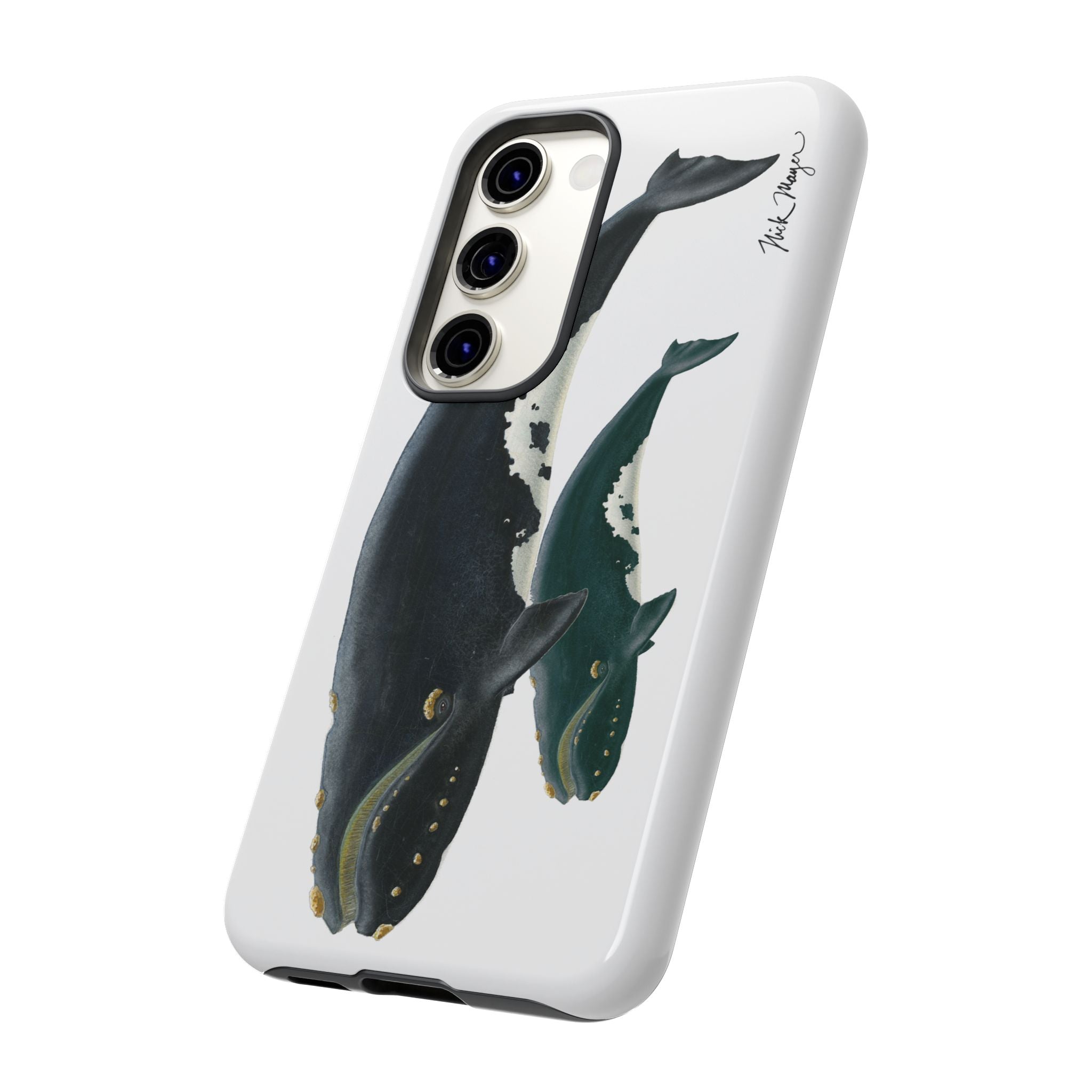 Mother & Calf Right Whale Phone Case (Samsung)