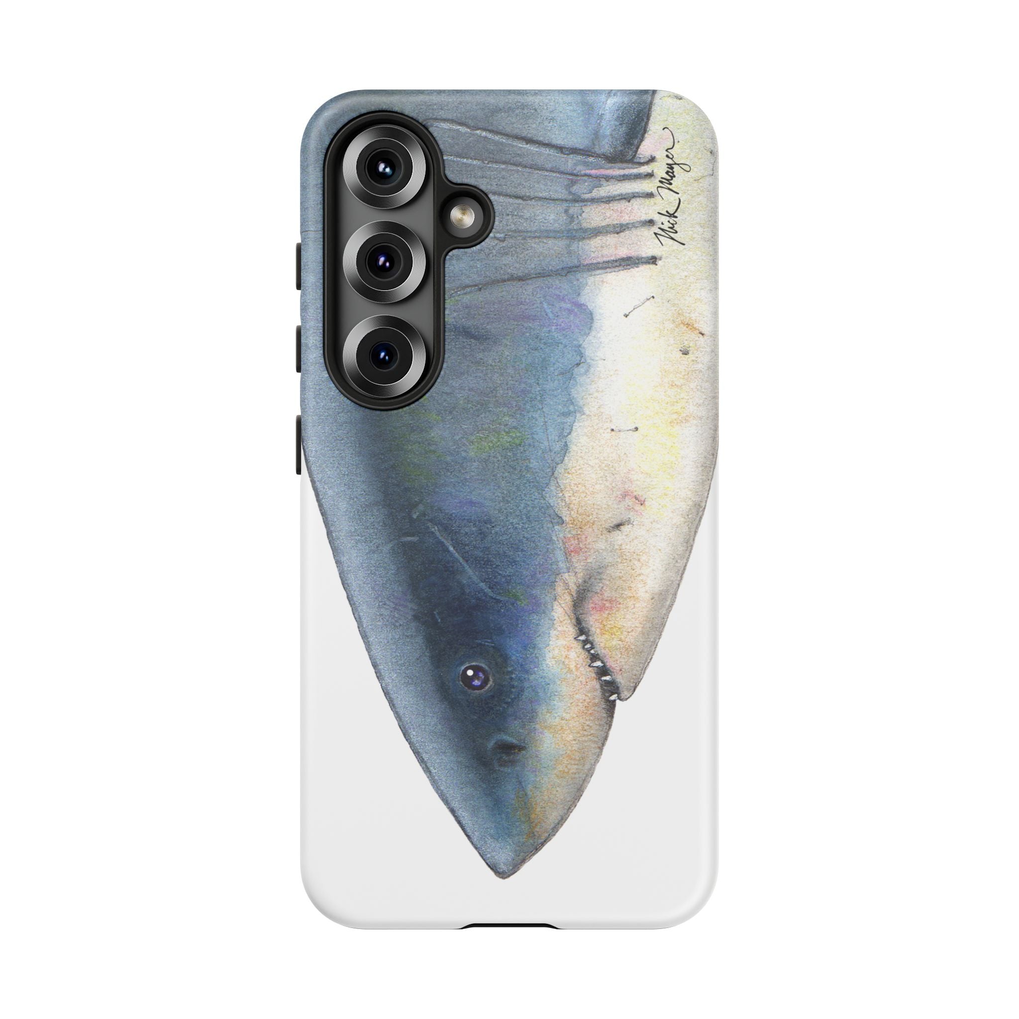 Great White Shark Face Phone Case (Samsung) Printify