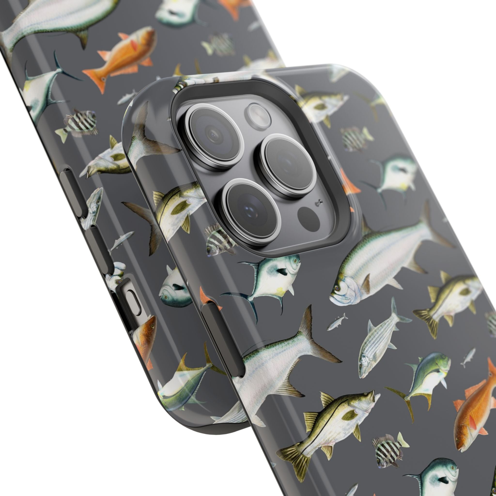 NEW Southern Fish Grey MagSafe iPhone Case