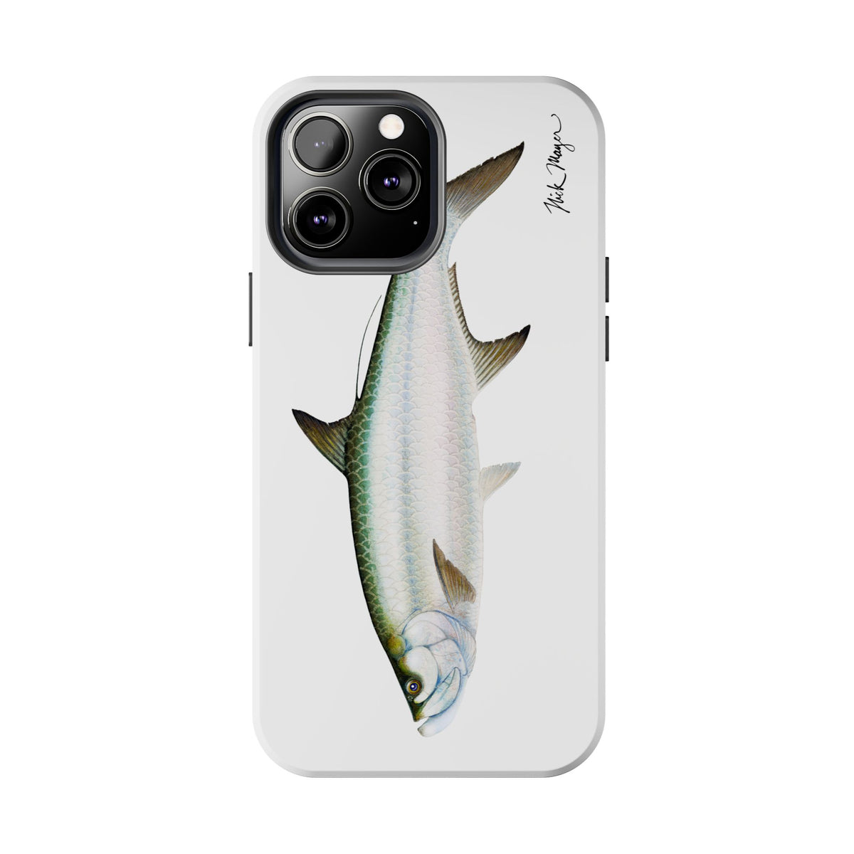 Tarpon White Phone Case (iPhone) Printify