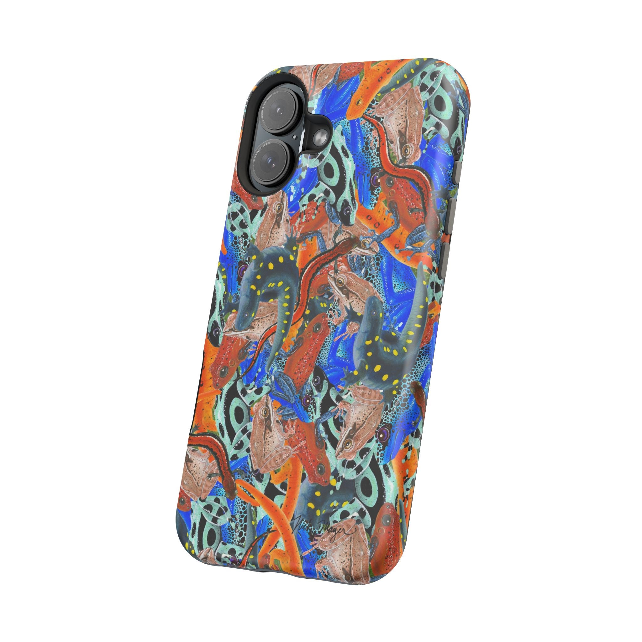 NEW Frogs and Salamanders MagSafe iPhone Case