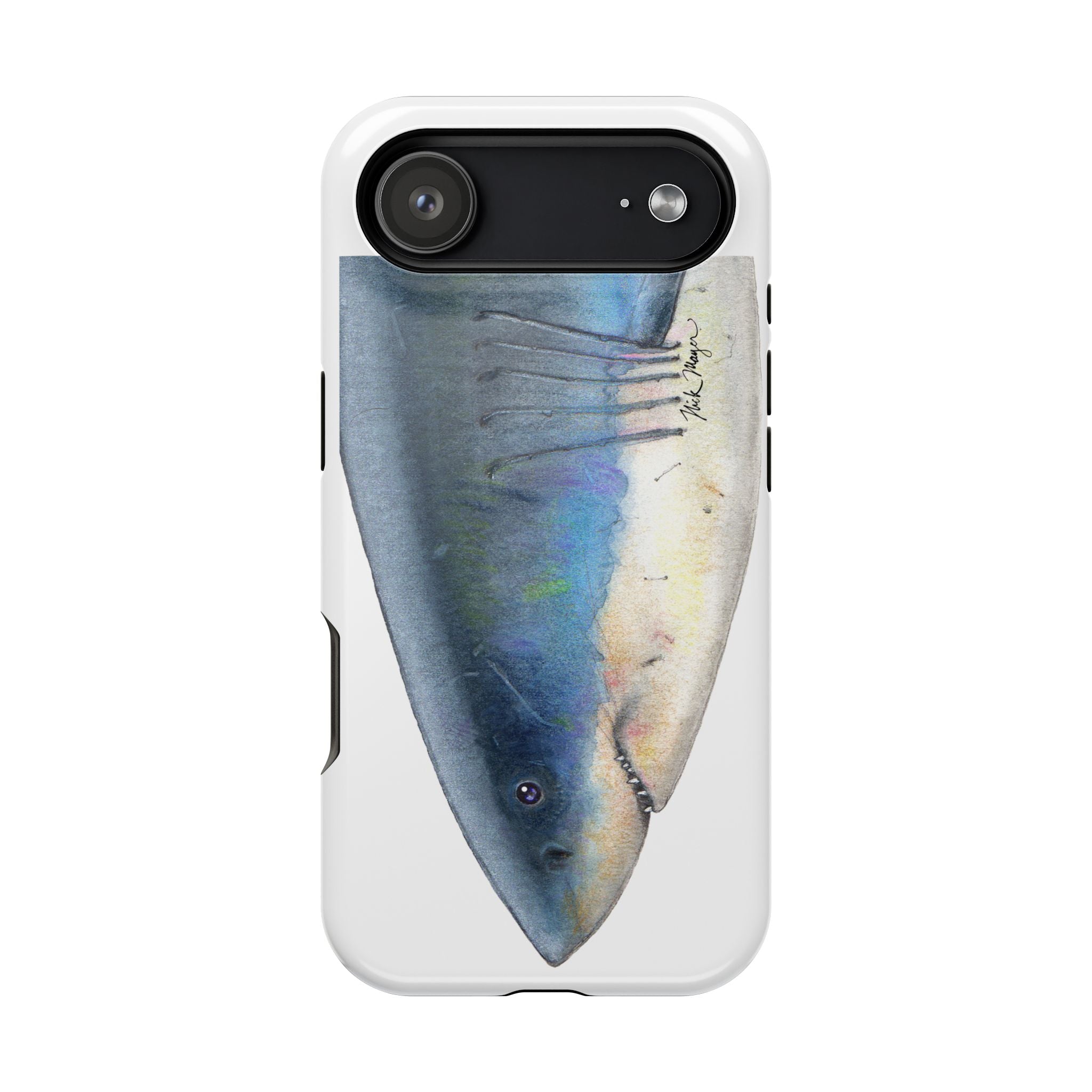 Great White Shark Face MagSafe iPhone Case