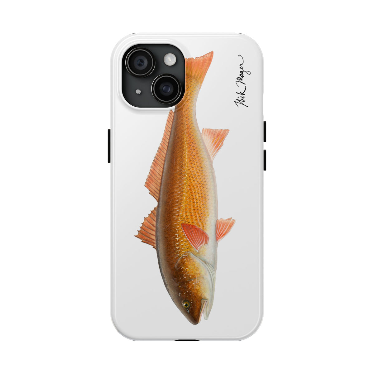 Redfish White Phone Case (iPhone) Printify