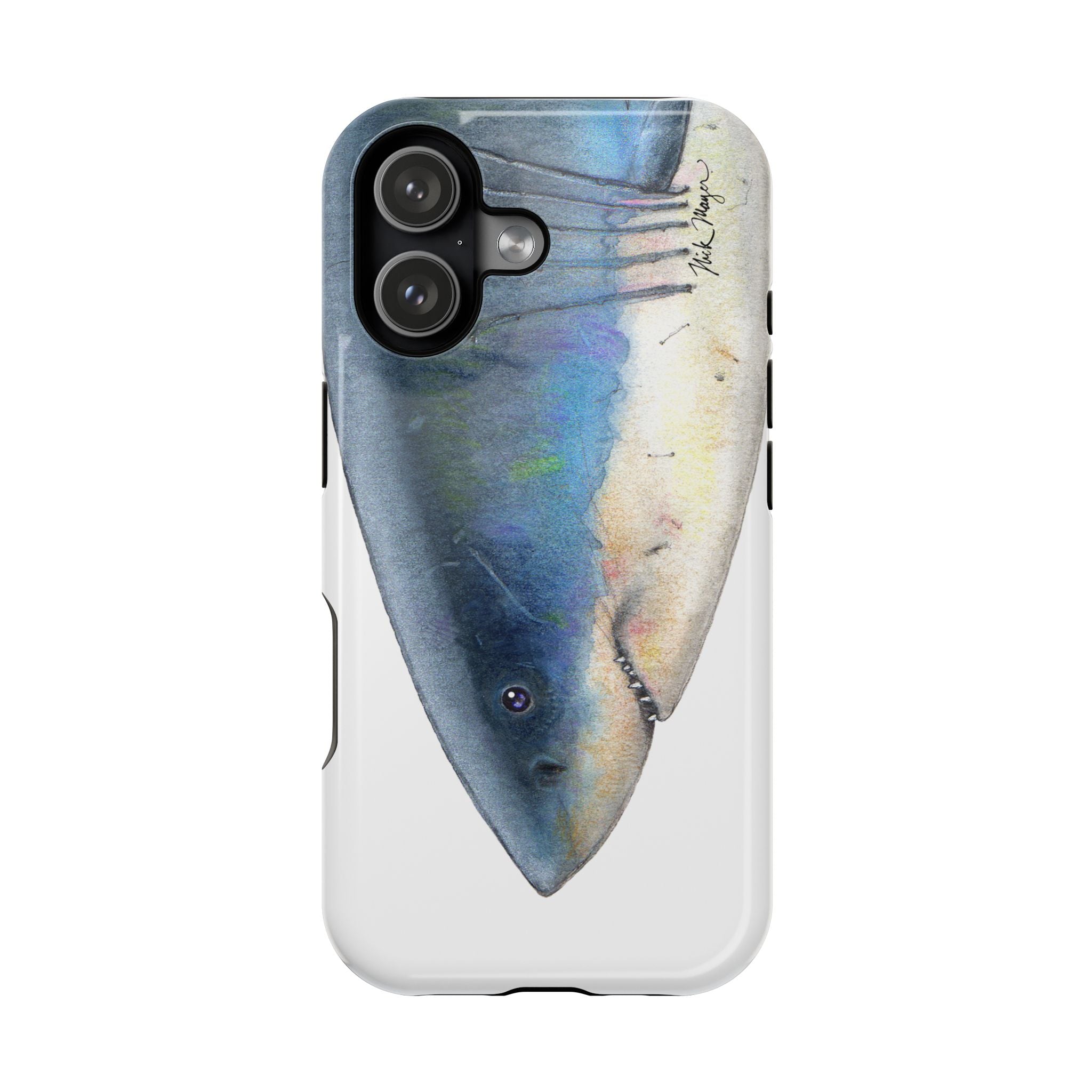 Great White Shark Face MagSafe iPhone Case