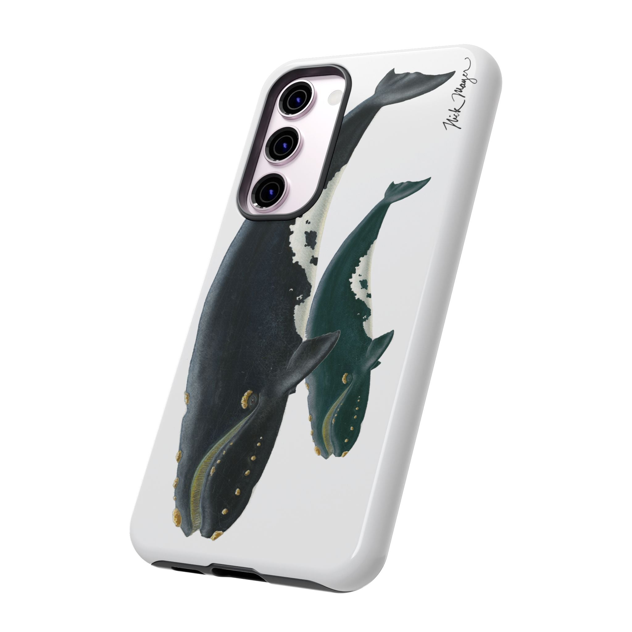 Mother & Calf Right Whale Phone Case (Samsung)