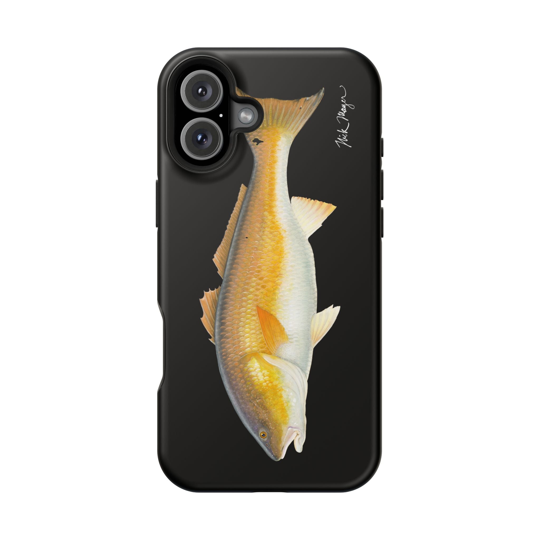 Bull Redfish MagSafe Black iPhone Case