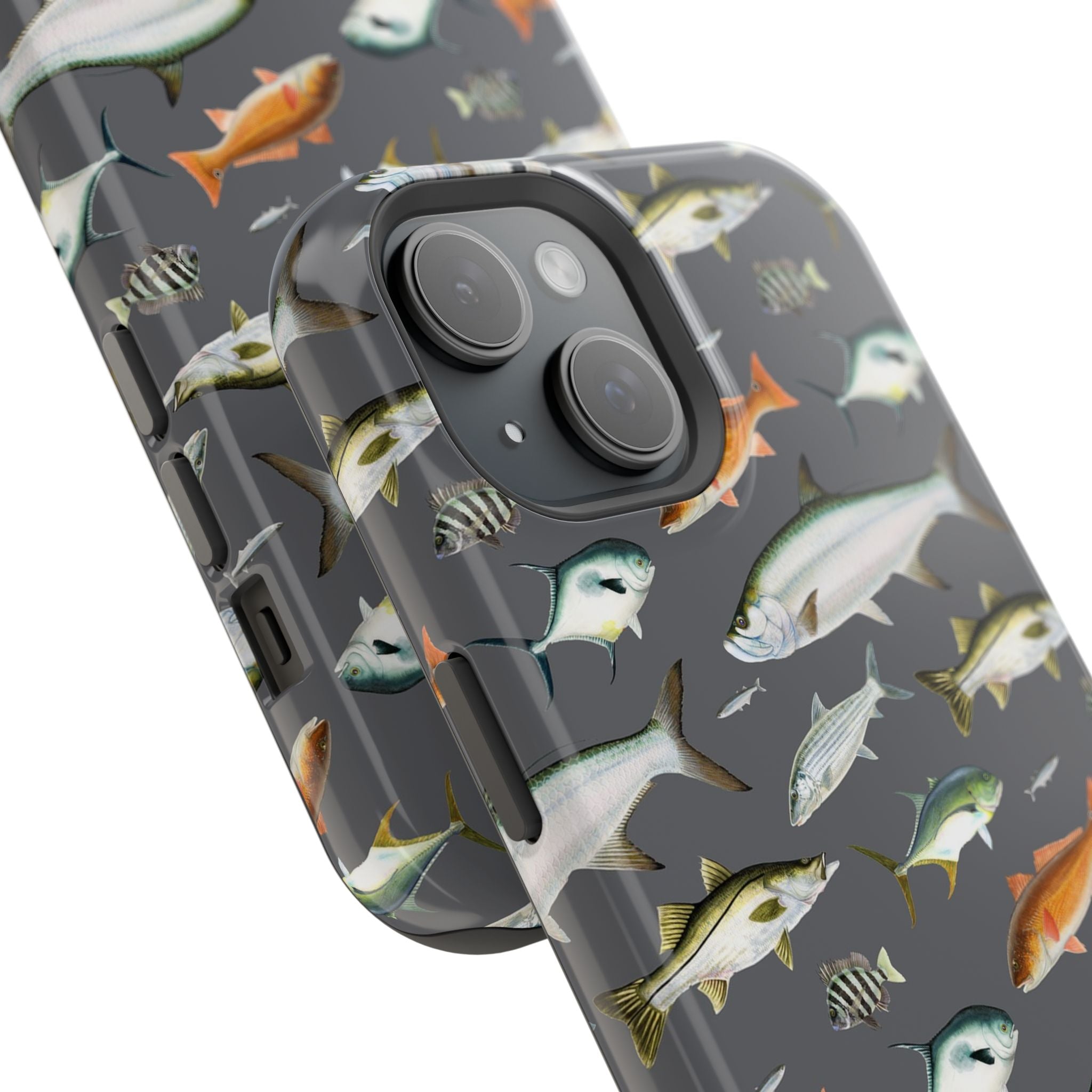 NEW Southern Fish Grey MagSafe iPhone Case