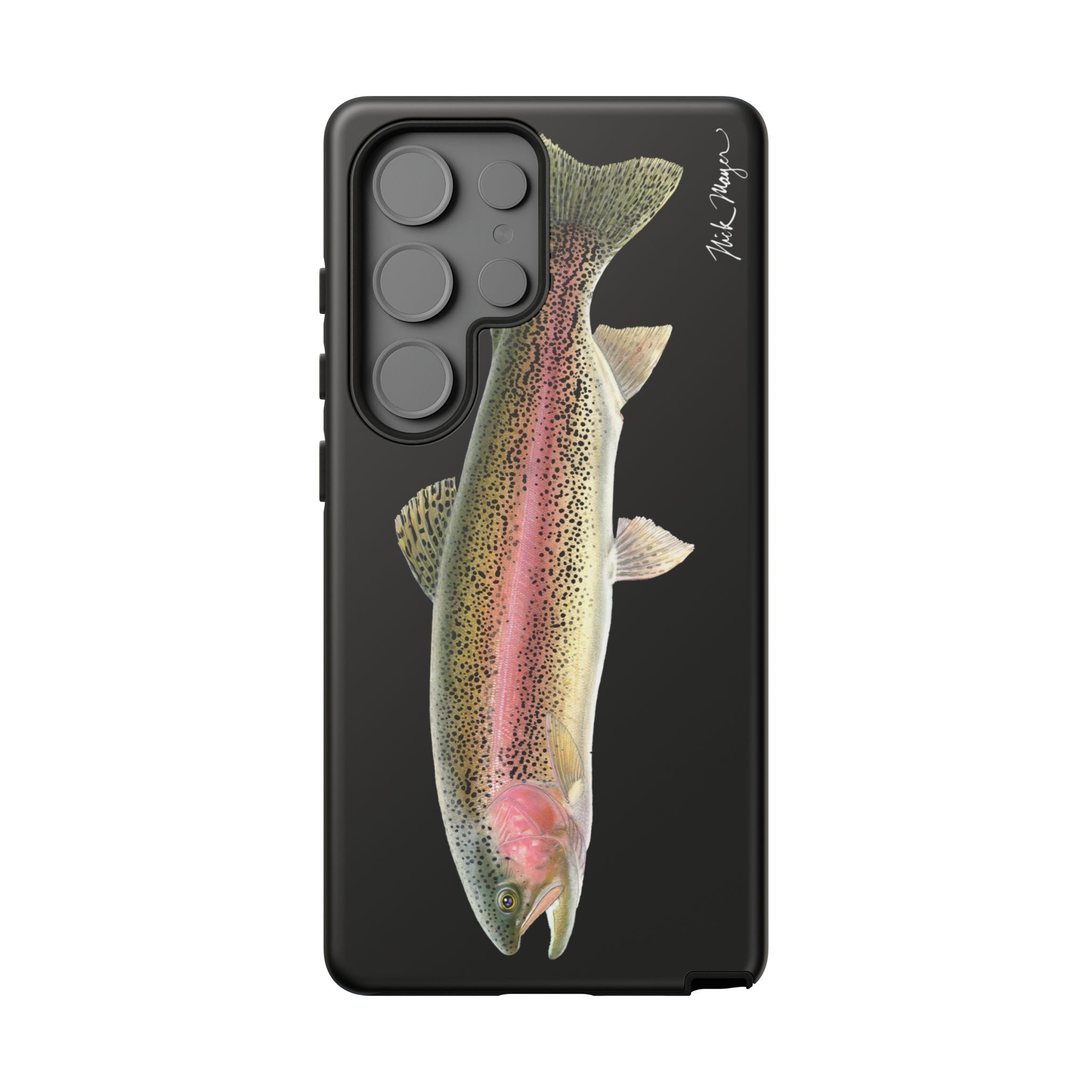 Rainbow Trout Black Phone Case (Samsung)