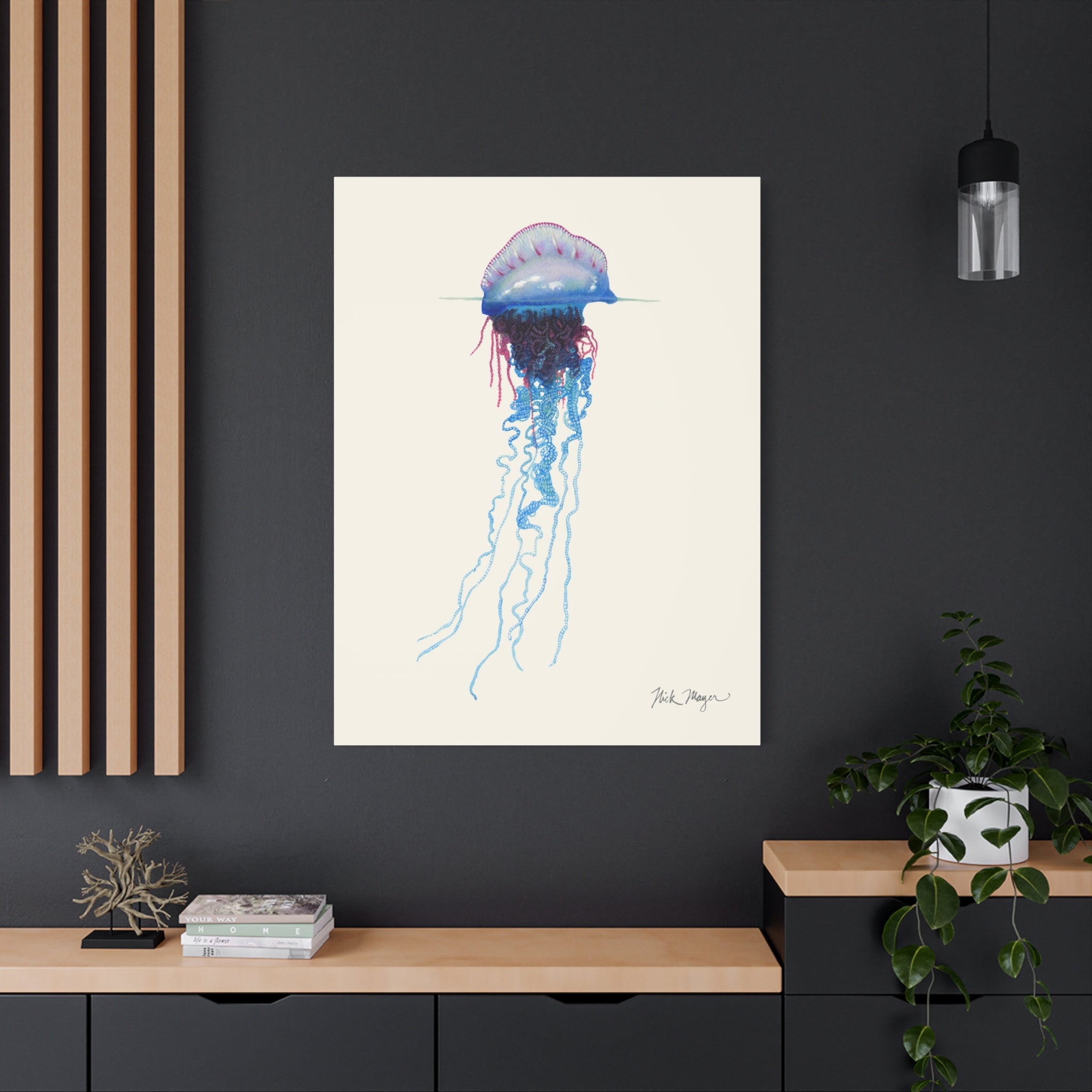 Portuguese Man O' War Canvas Print