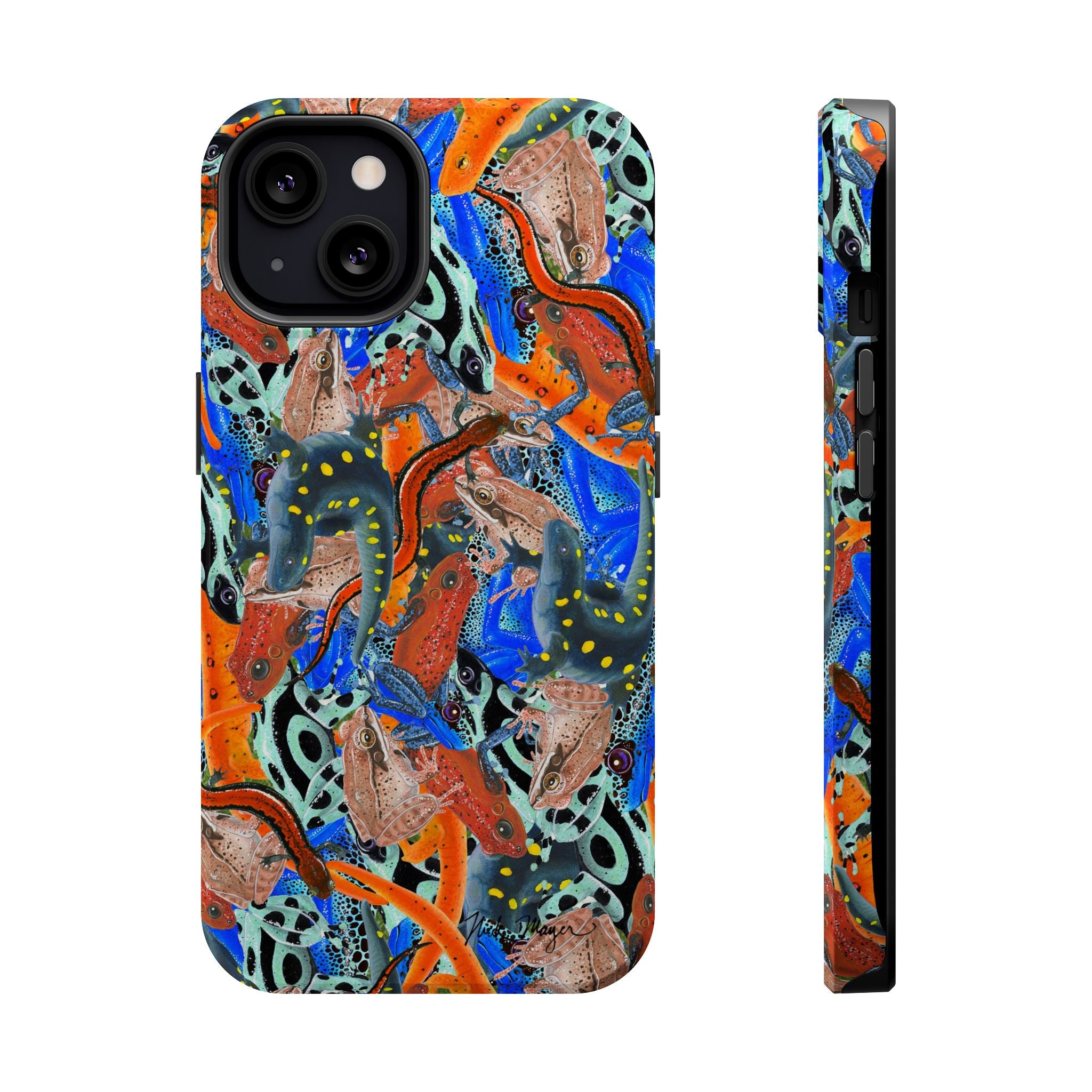 NEW Frogs and Salamanders MagSafe iPhone Case