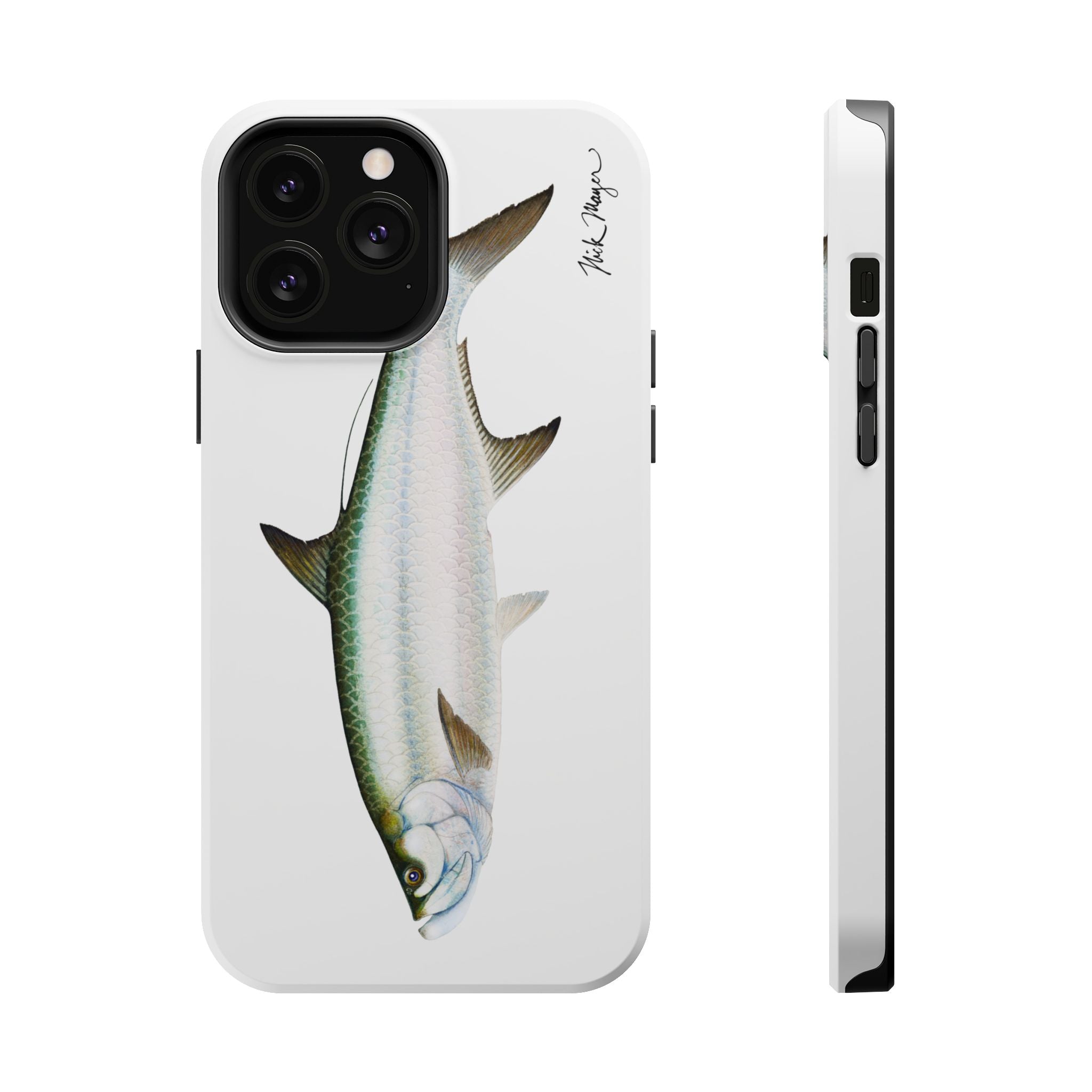 Tarpon MagSafe White iPhone Case