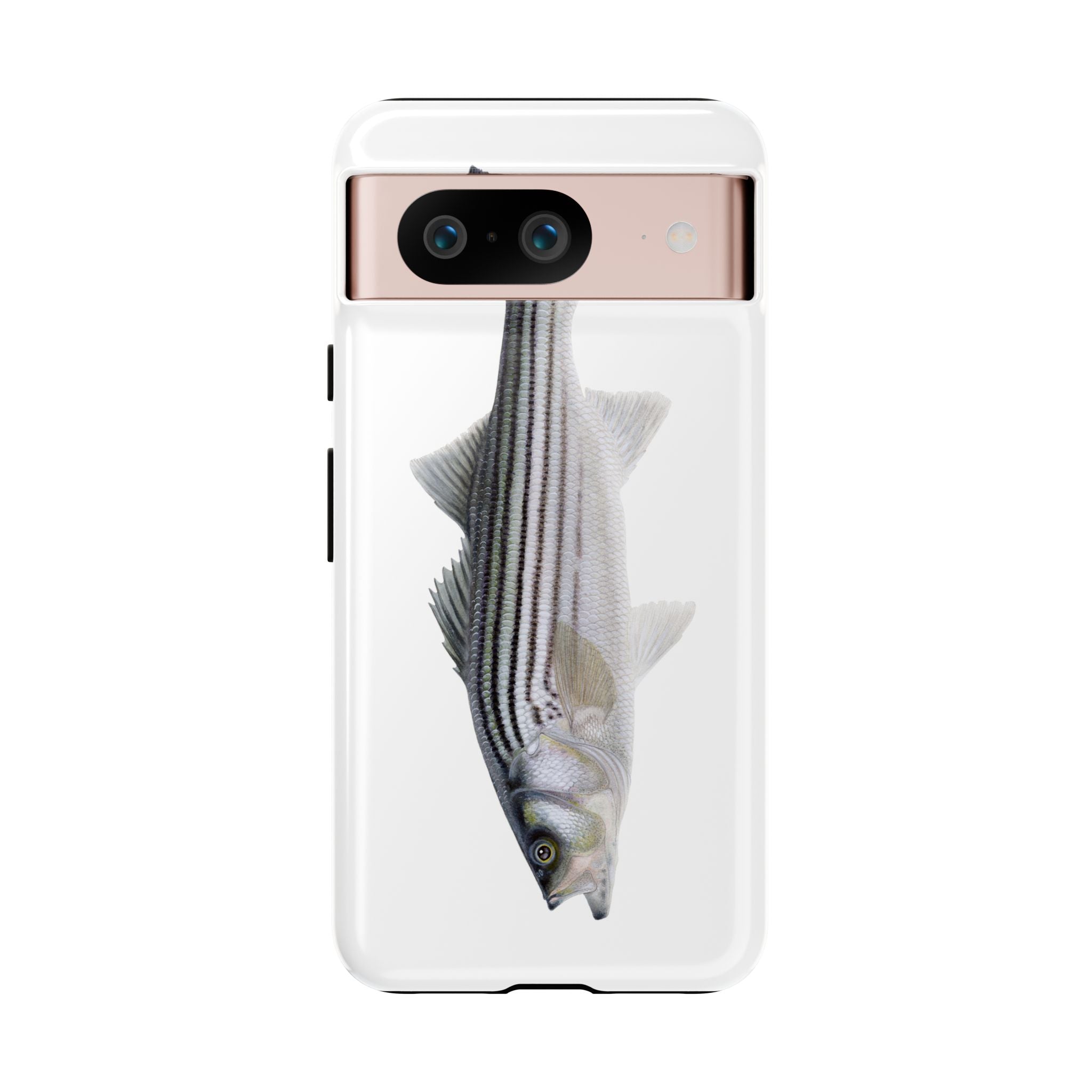 Schoolie Striper White Phone Case (Samsung) Printify