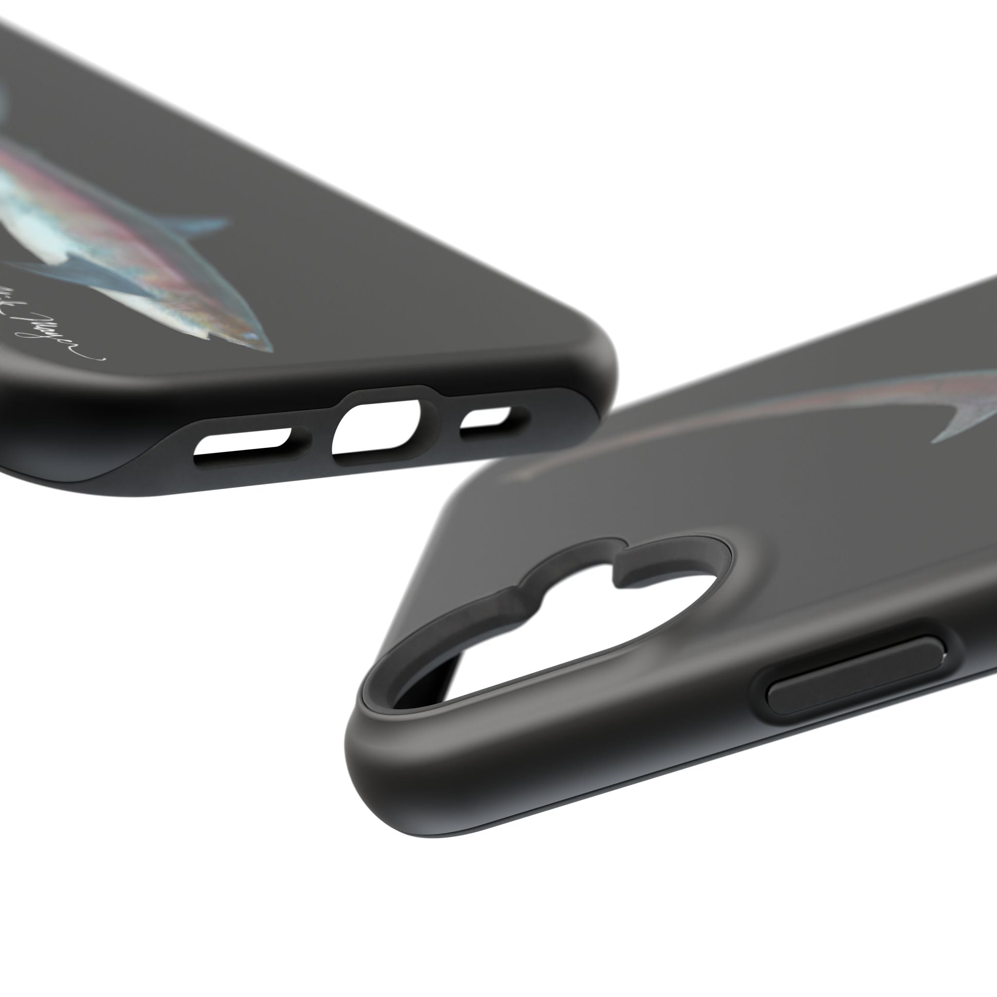 Thresher Shark MagSafe Black iPhone Case