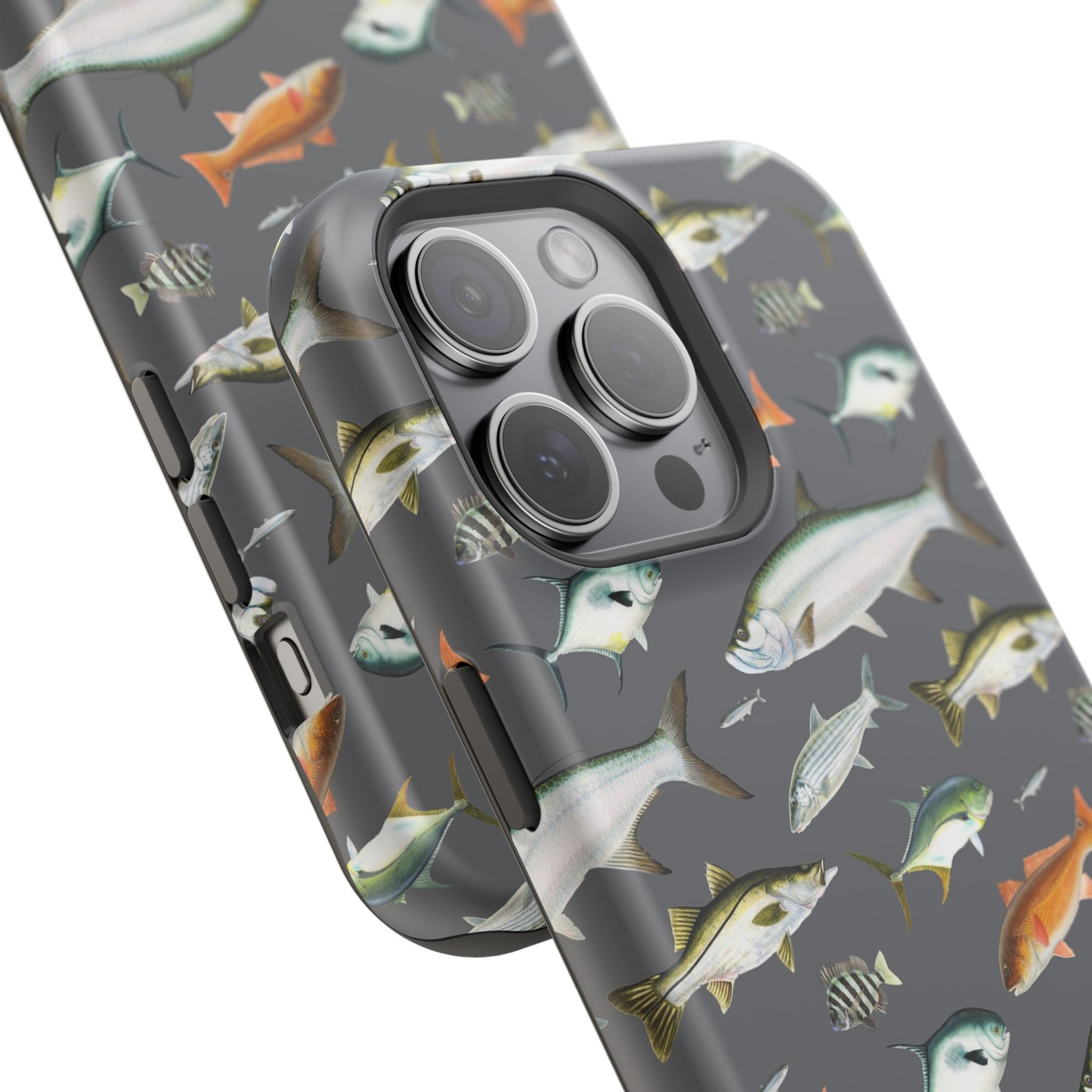 NEW Southern Fish Grey MagSafe iPhone Case