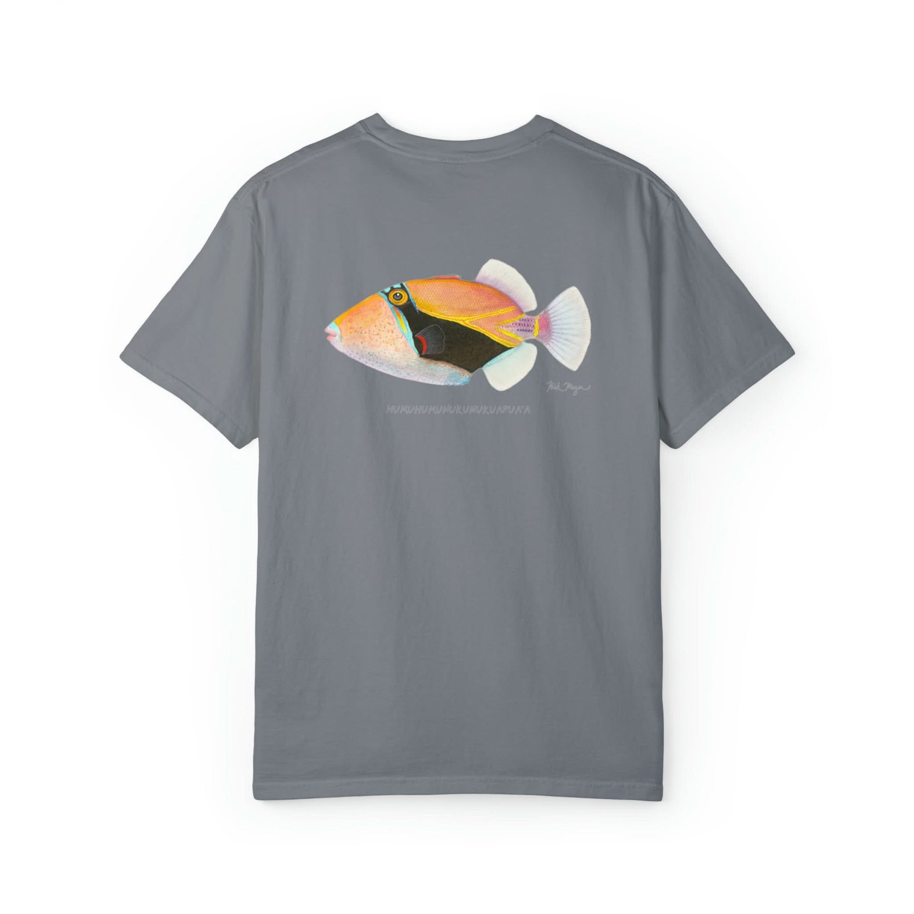 Humuhumu Premium Front & Back Comfort Colors Tee