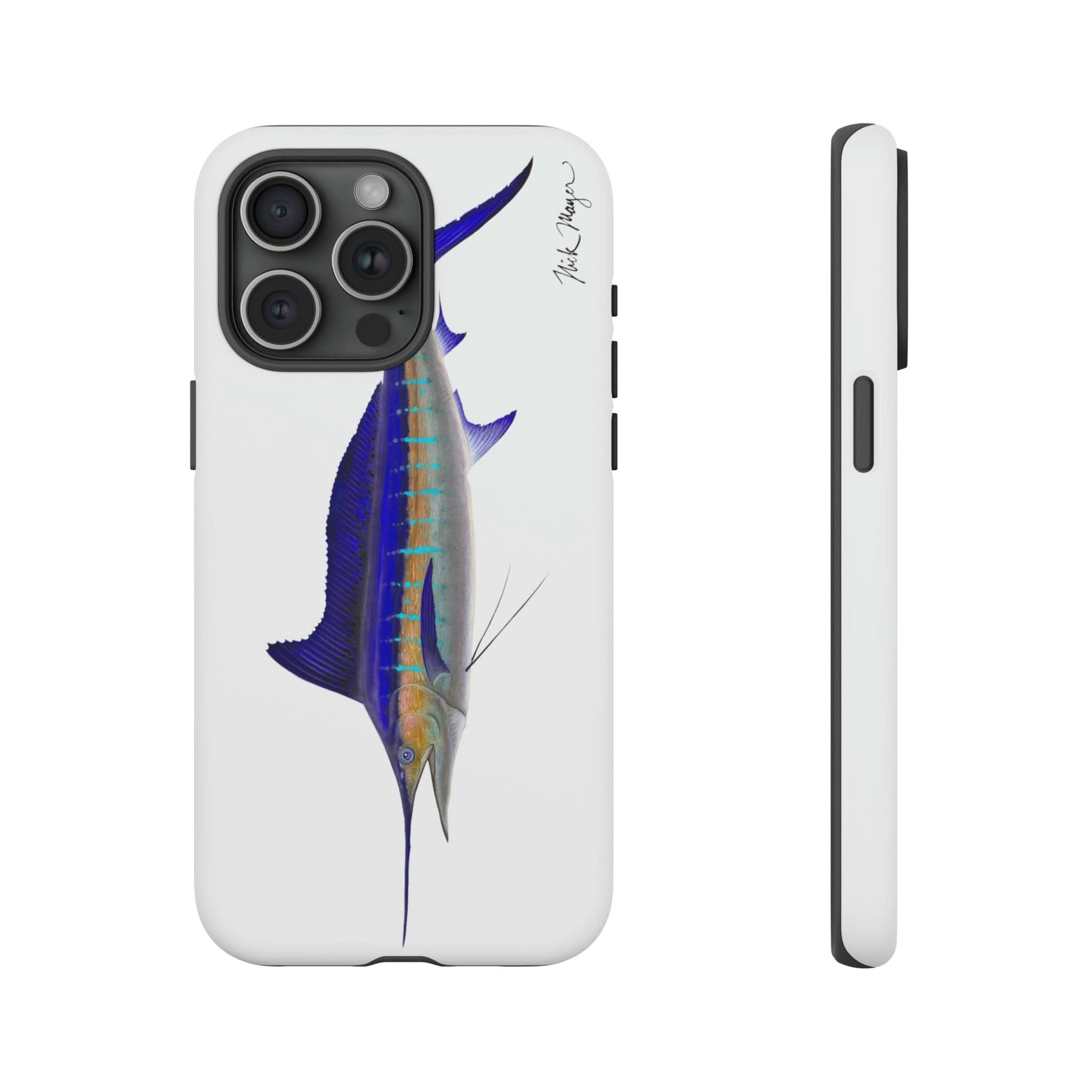 Striped Marlin iPhone 15 Case