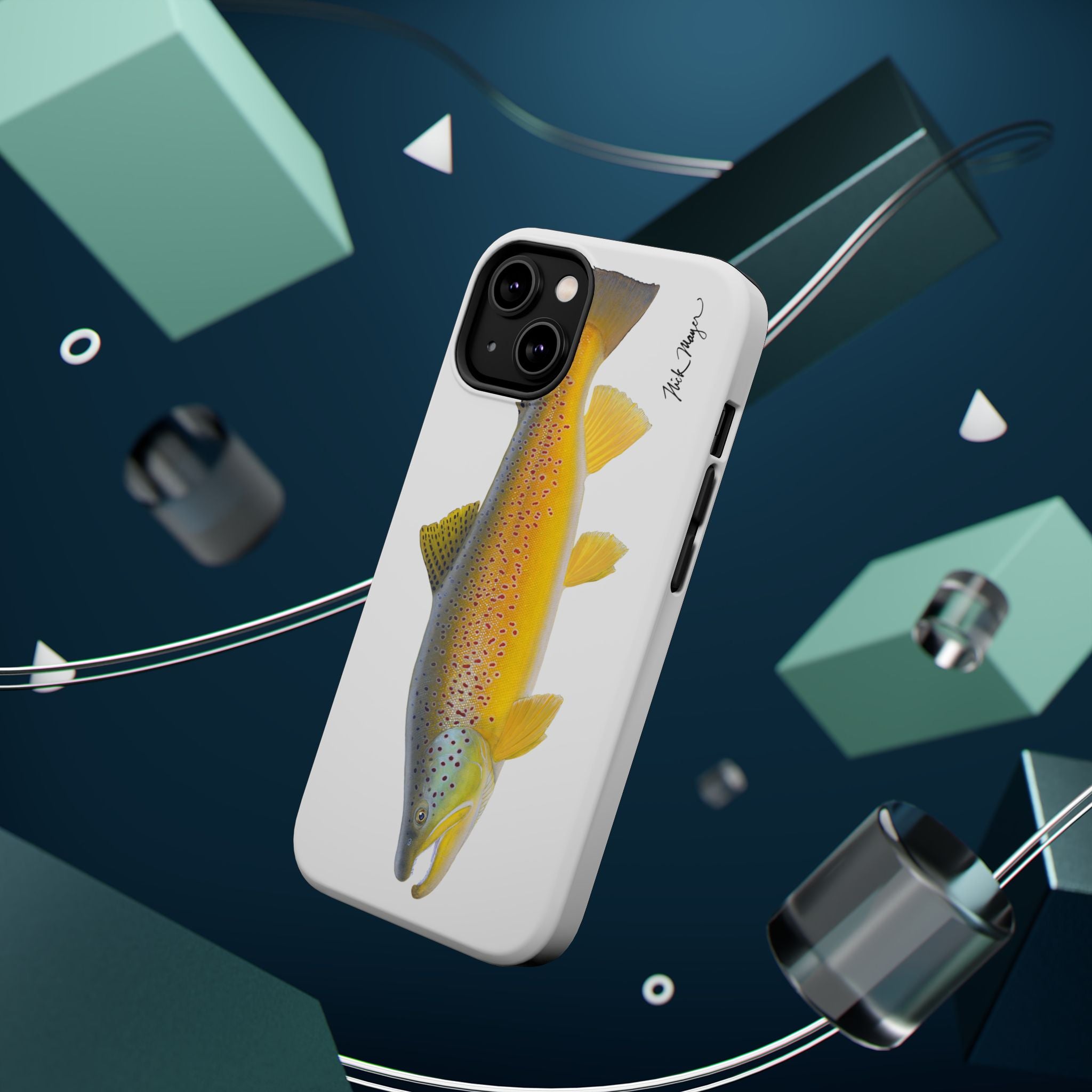 Brown Trout 3 MagSafe iPhone Case
