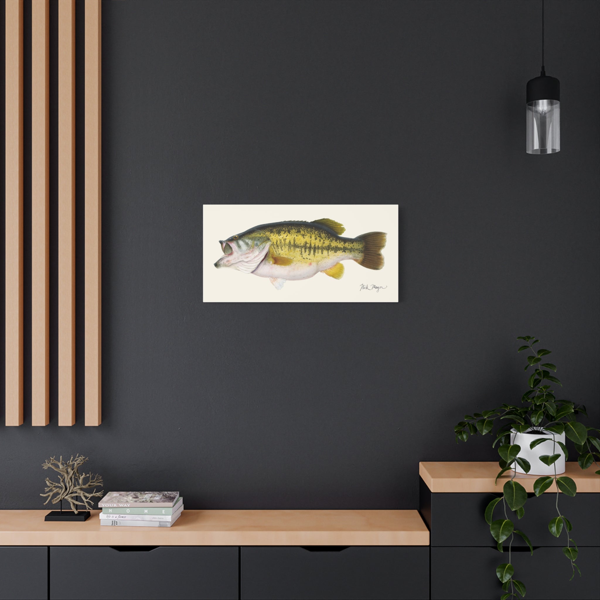 Largemouth Bass II Canvas Print