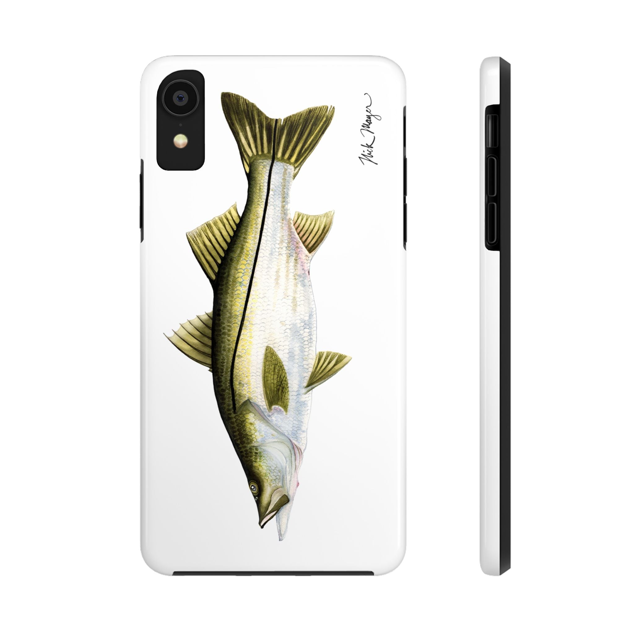 Snook White Phone Case (iPhone)