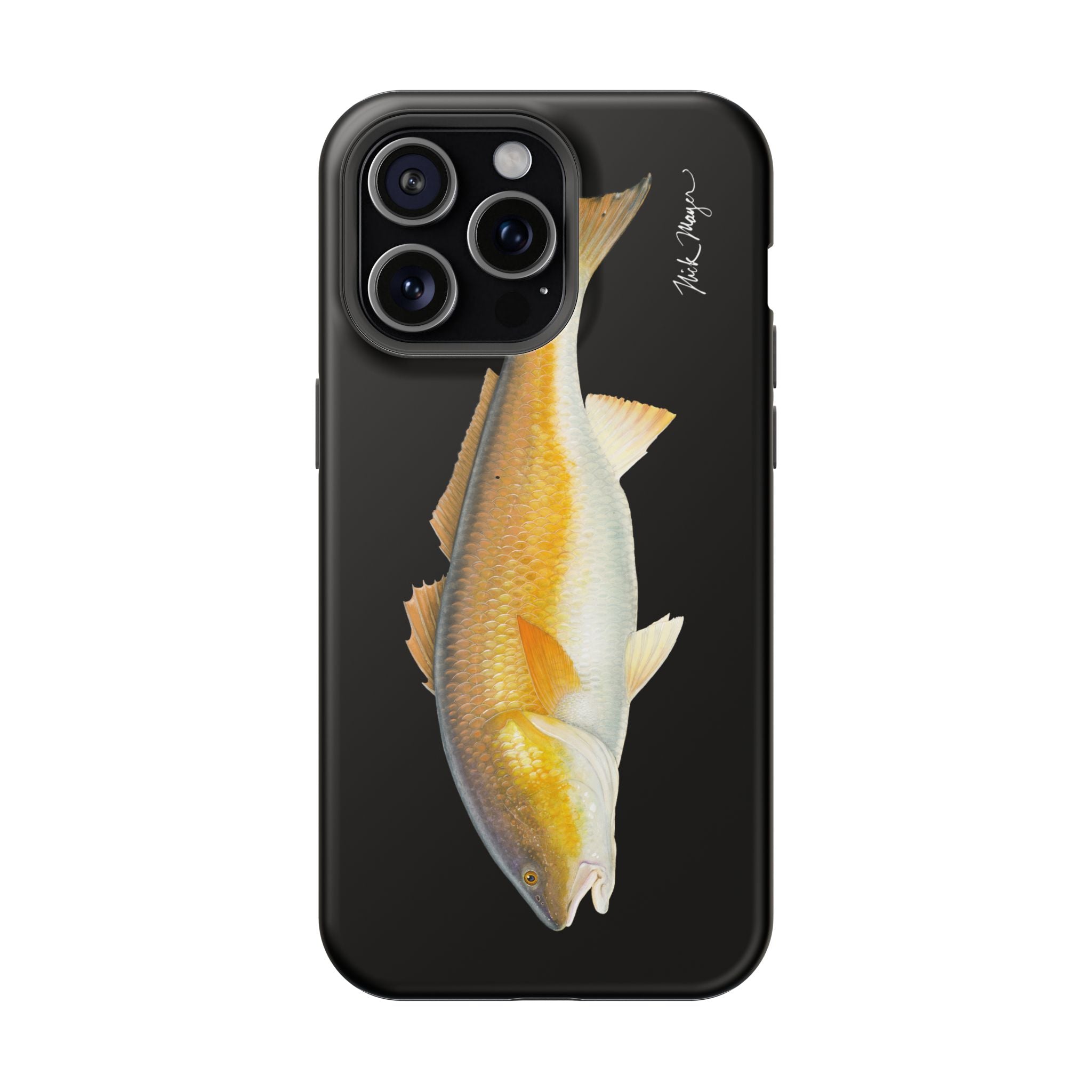 Bull Redfish MagSafe Black iPhone Case