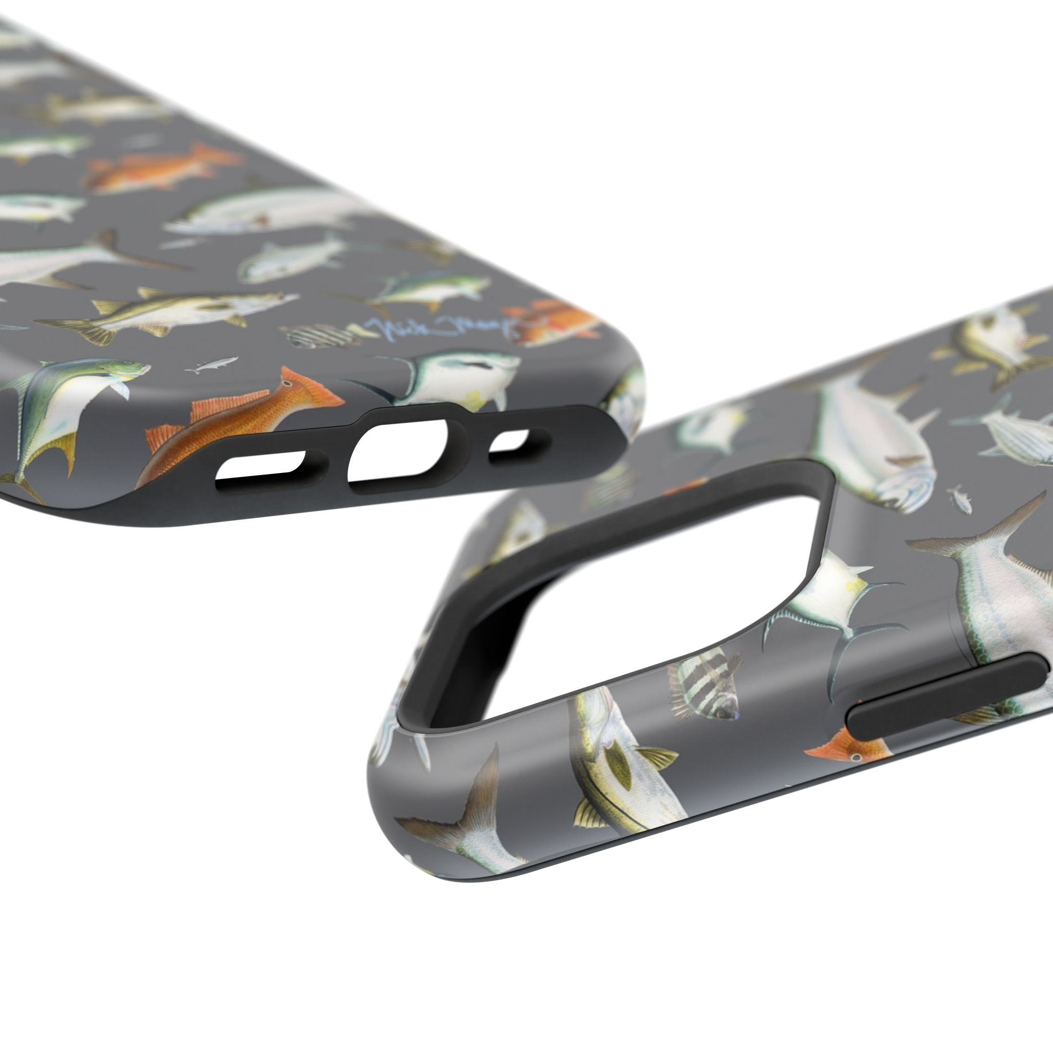 NEW Southern Fish Grey MagSafe iPhone Case