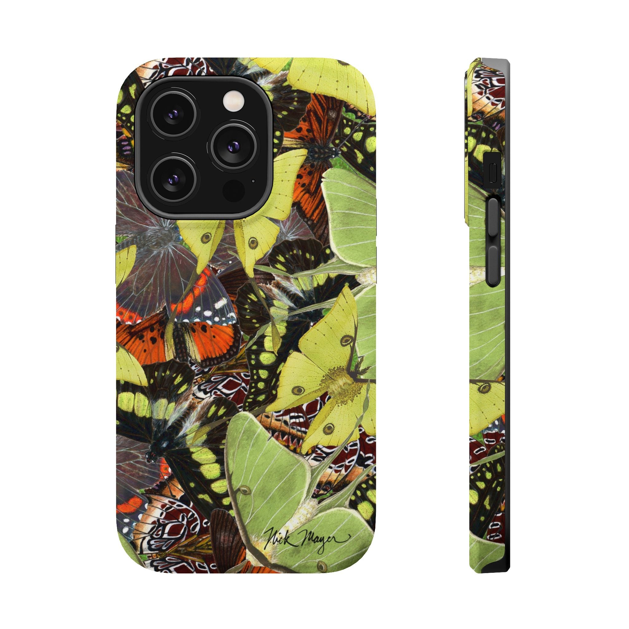 Butterflies and Moths MagSafe iPhone Case
