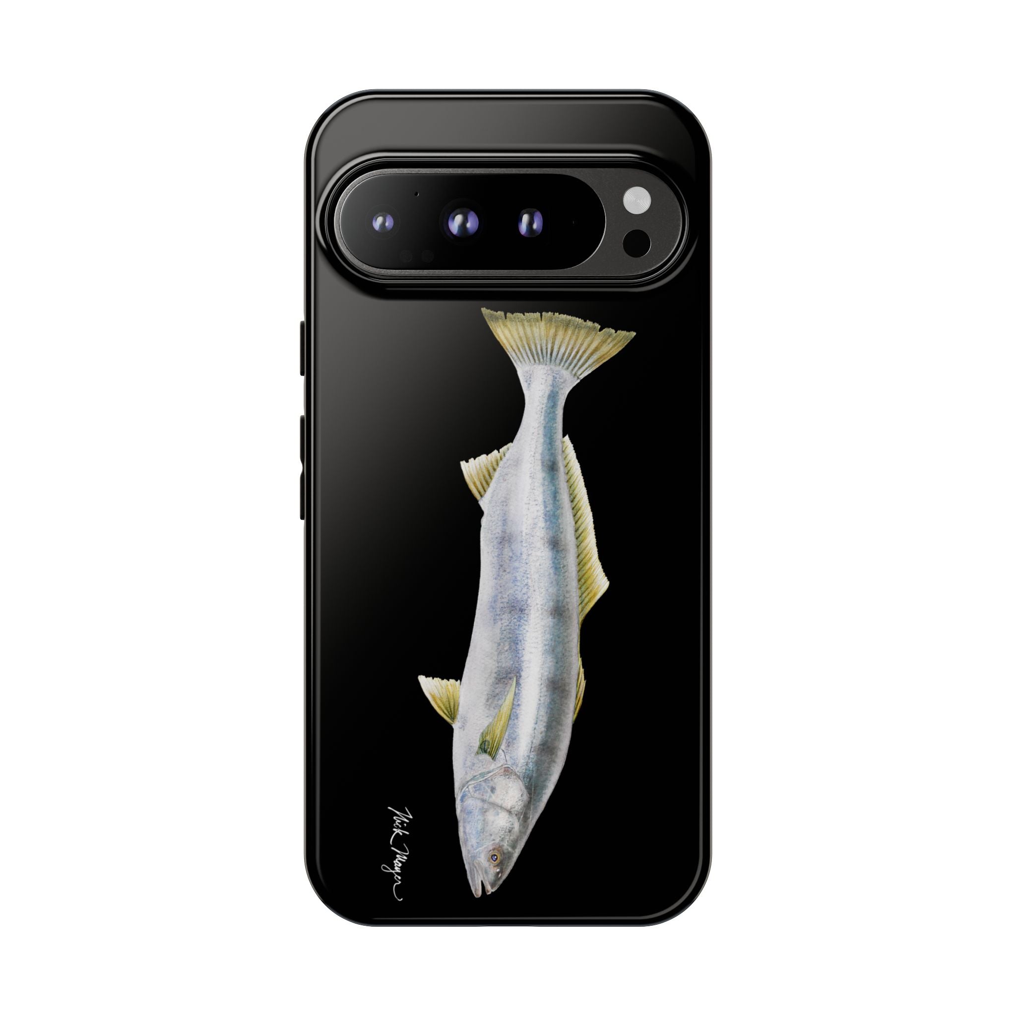 White Sea Bass Phone Case (Samsung) - black