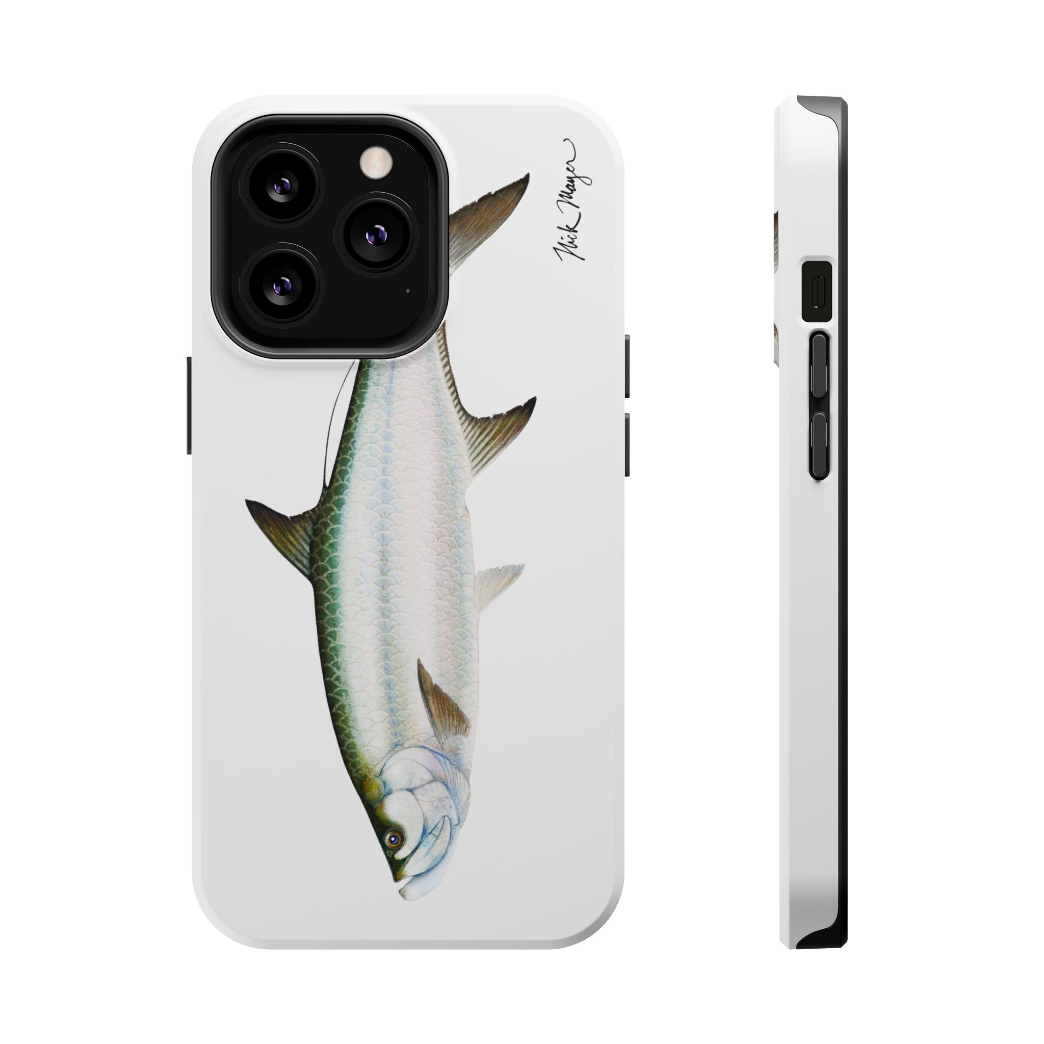Tarpon MagSafe White iPhone Case