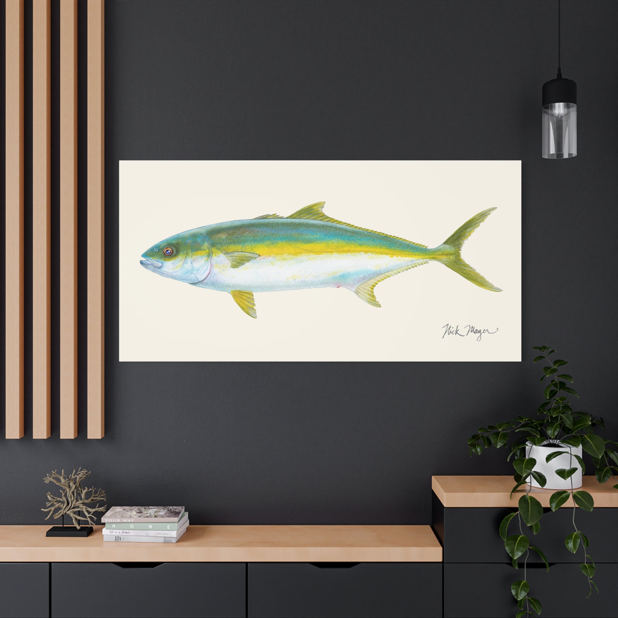 Yellowtail I Canvas Print