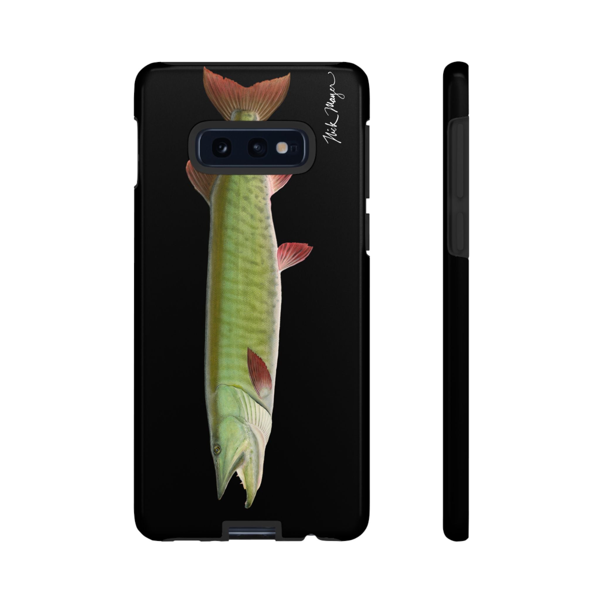 Trophy Muskie Black Phone Case (Samsung)