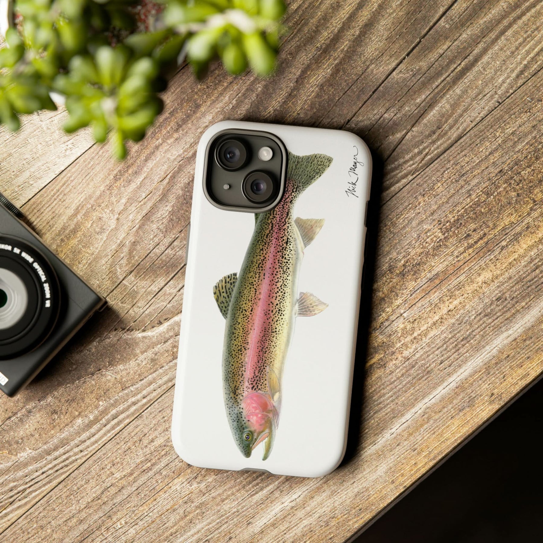 Rainbow Trout iPhone 15 Case