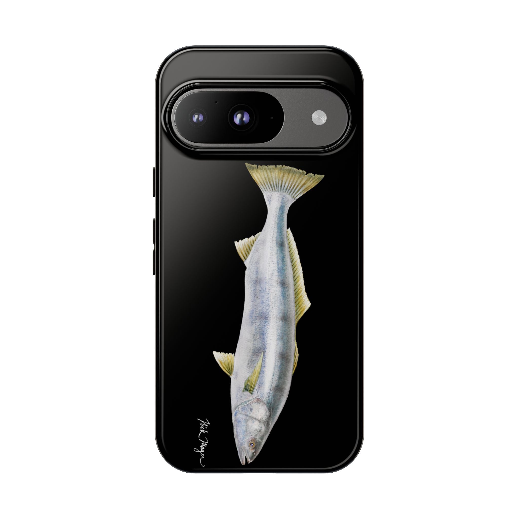 White Sea Bass Phone Case (Samsung) - black