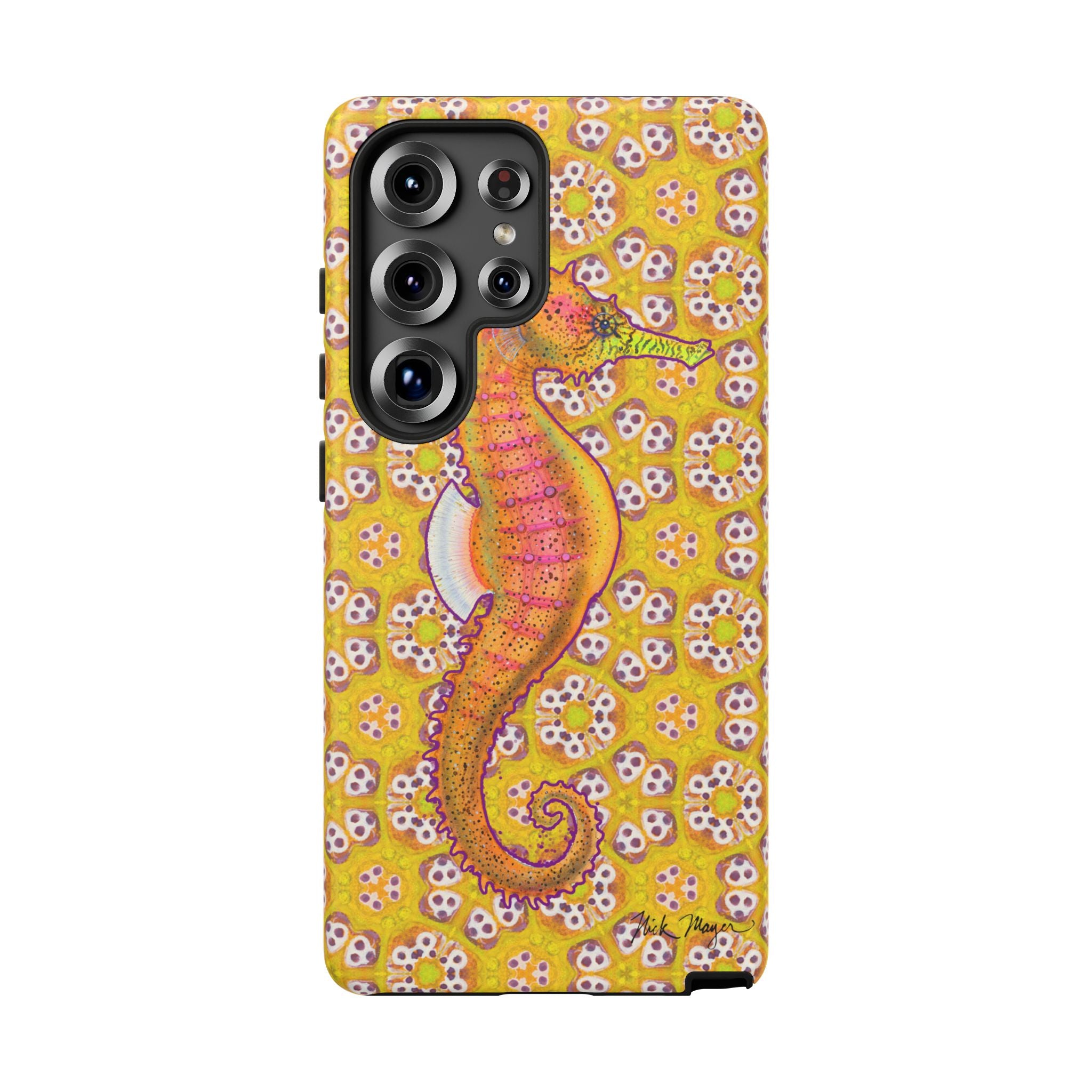 Psychedelic Seahorse Phone Case (Samsung)